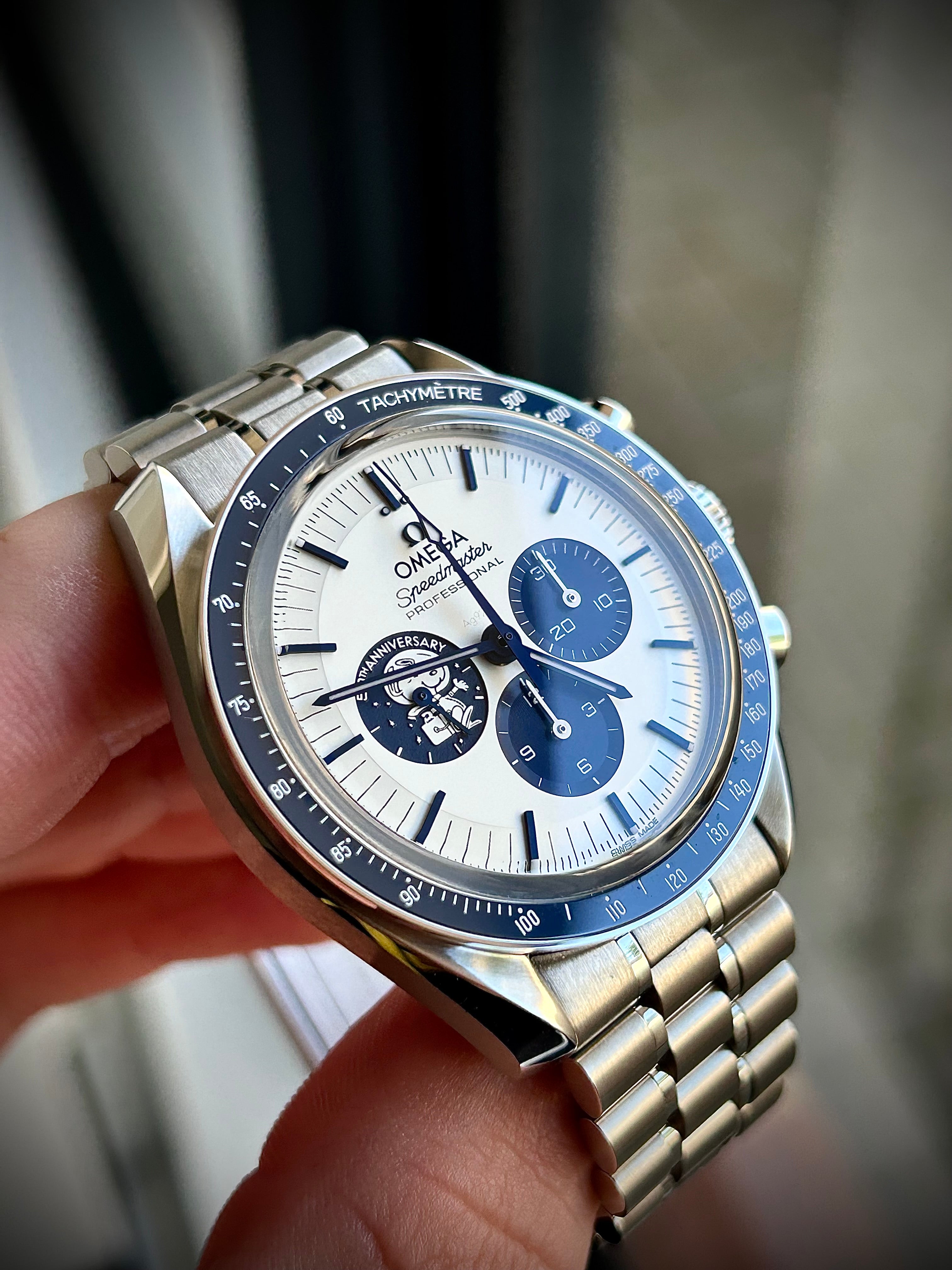 2024 OMEGA SPEEDMASTER SILVER SNOOPY, FULL SET, INC GST