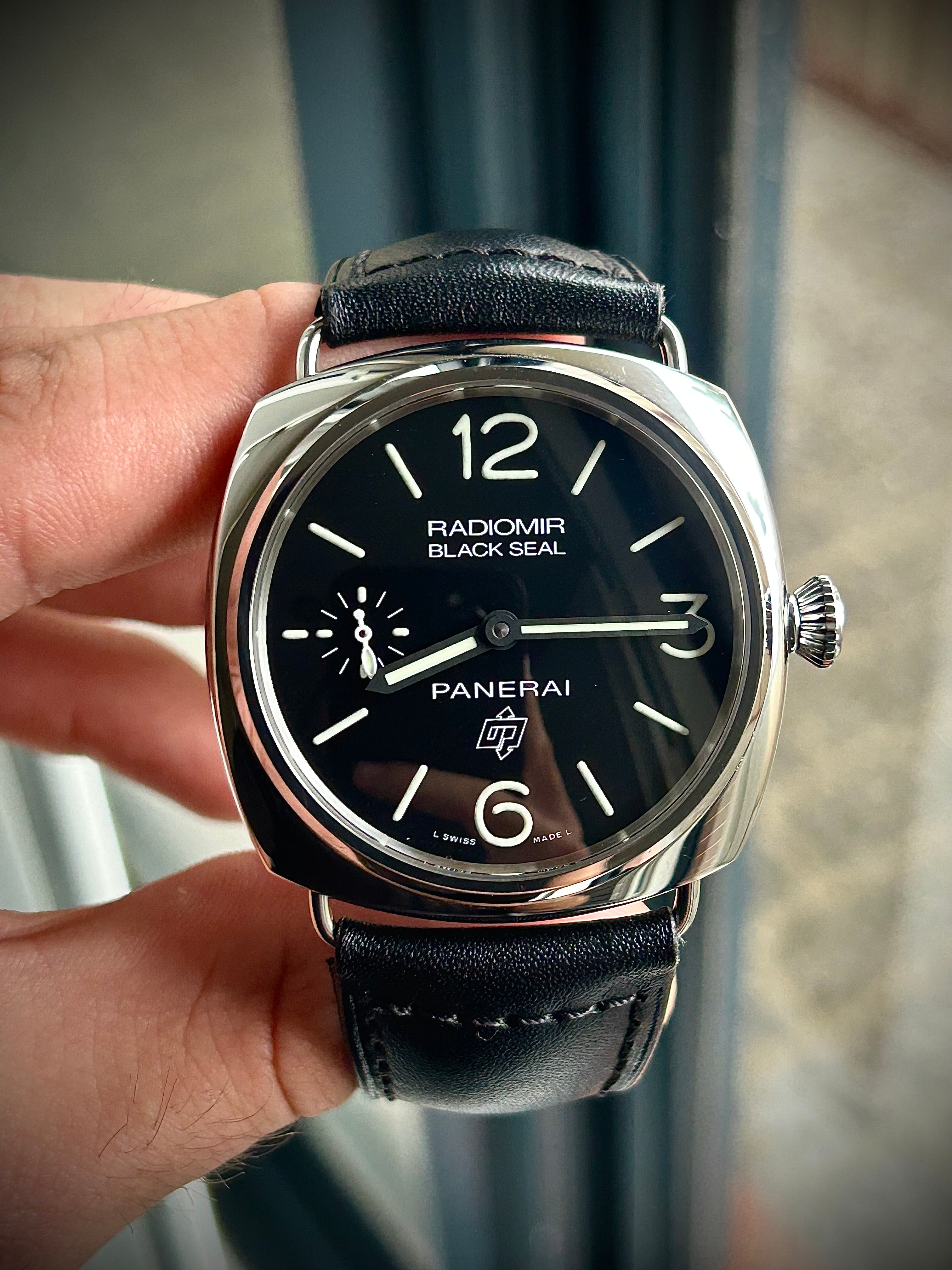 2014 PANERAI RADIOMIR BLACK SEAL LOGO, PAM00380, FULL SET, INC GST