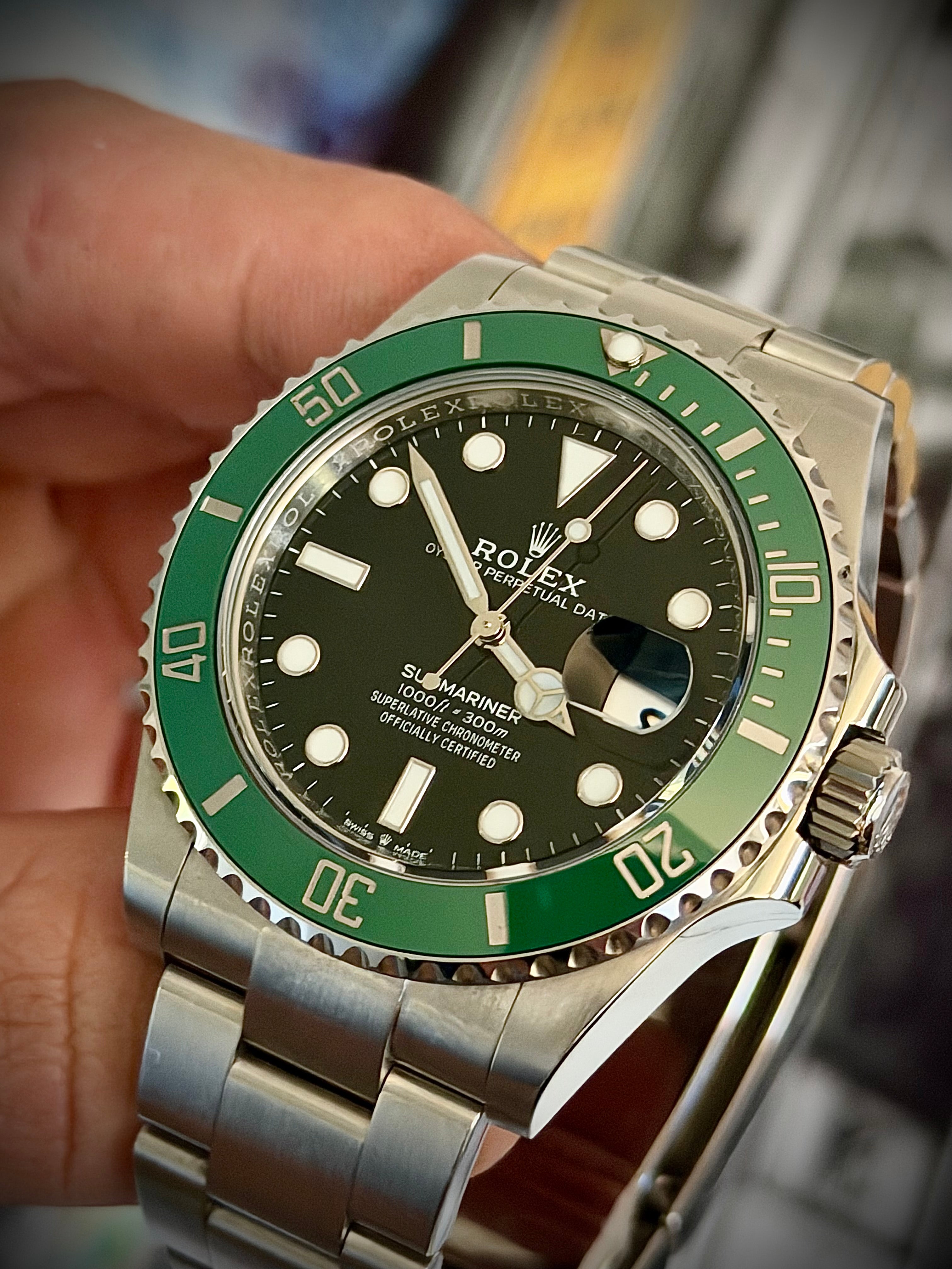 2023 ROLEX SUBMARINER DATE, 126610LV “STARBUCKS”, FULL SET, INC GST