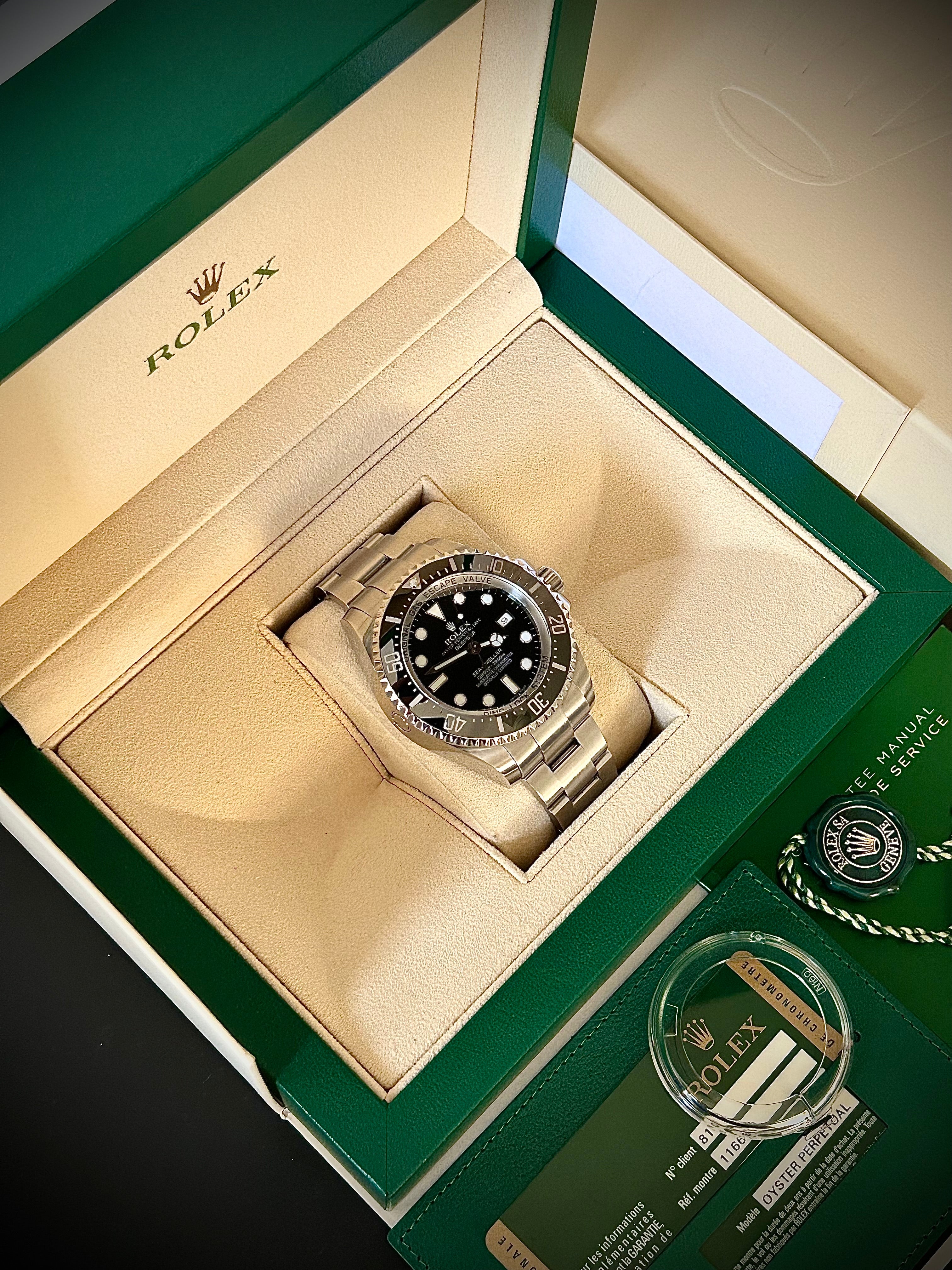 2008 ROLEX DEEPSEA SEA-DWELLER 44MM, SERVICED, 116660, BOX AND PAPERS, INC GST