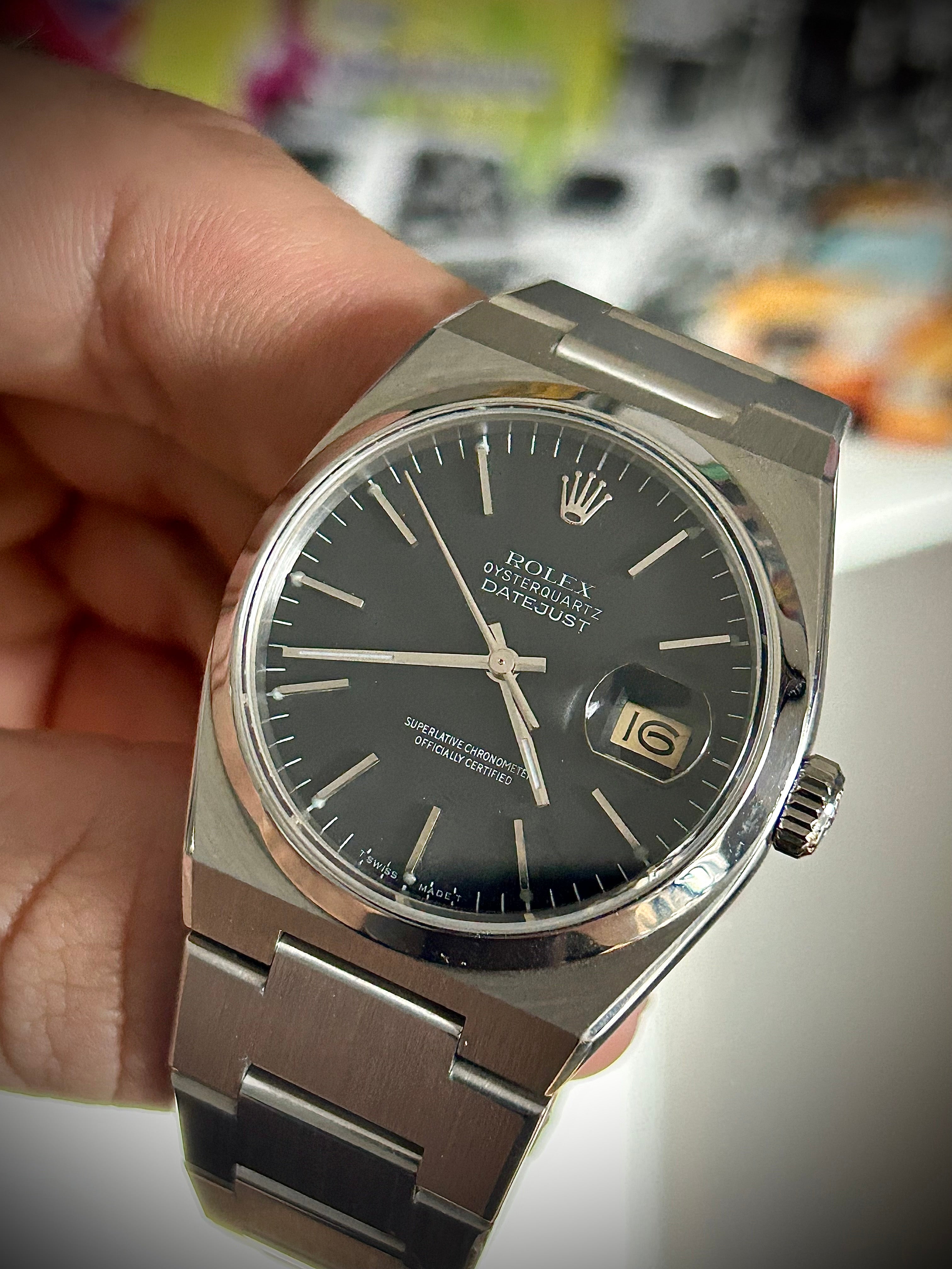 1984 ROLEX OYSTERQUARTZ, 17000, FULL SET, INC GST