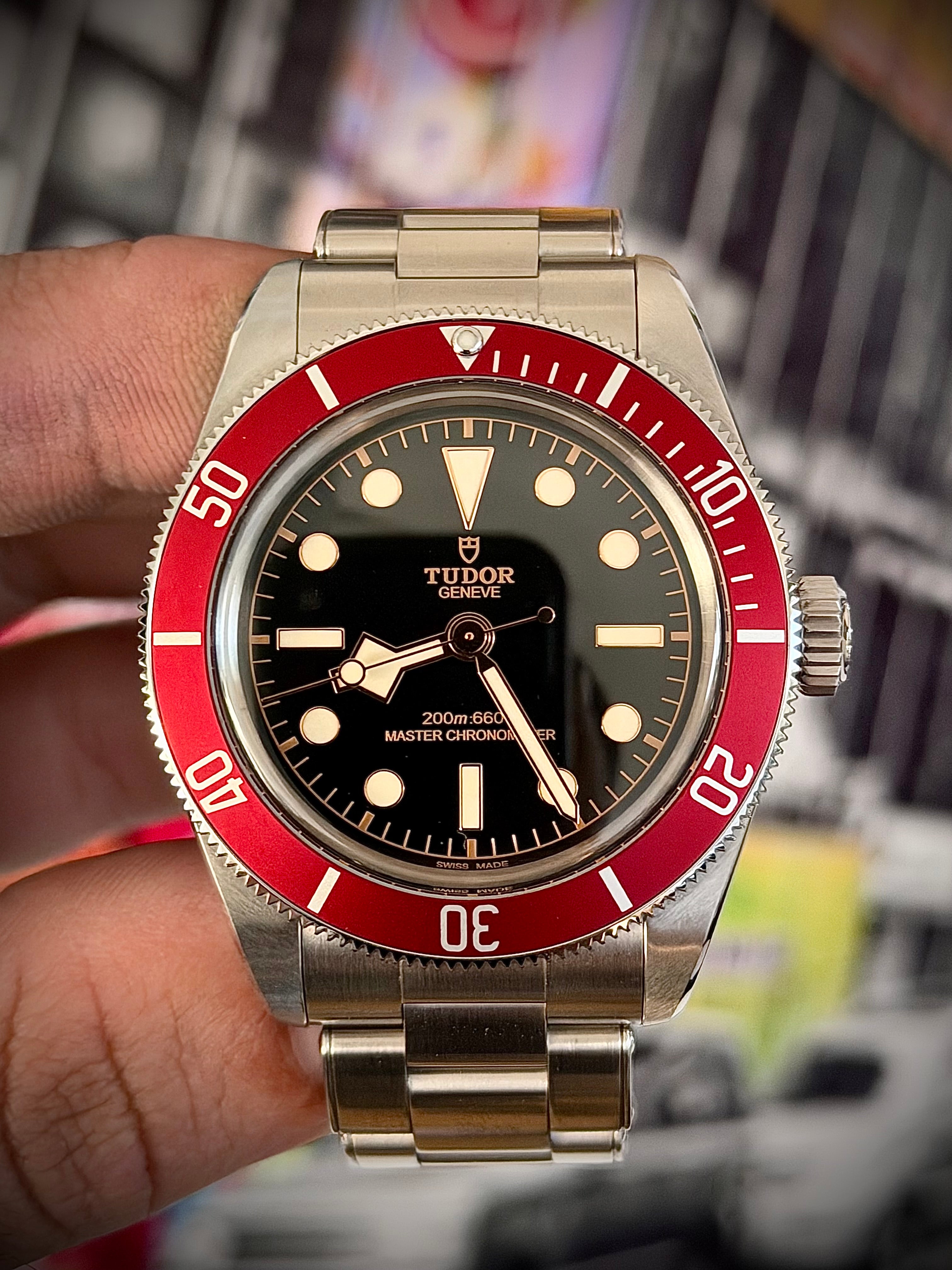 2024 TUDOR BLACK BAY BURGANDY, 41MM, FULL SET, INC GST