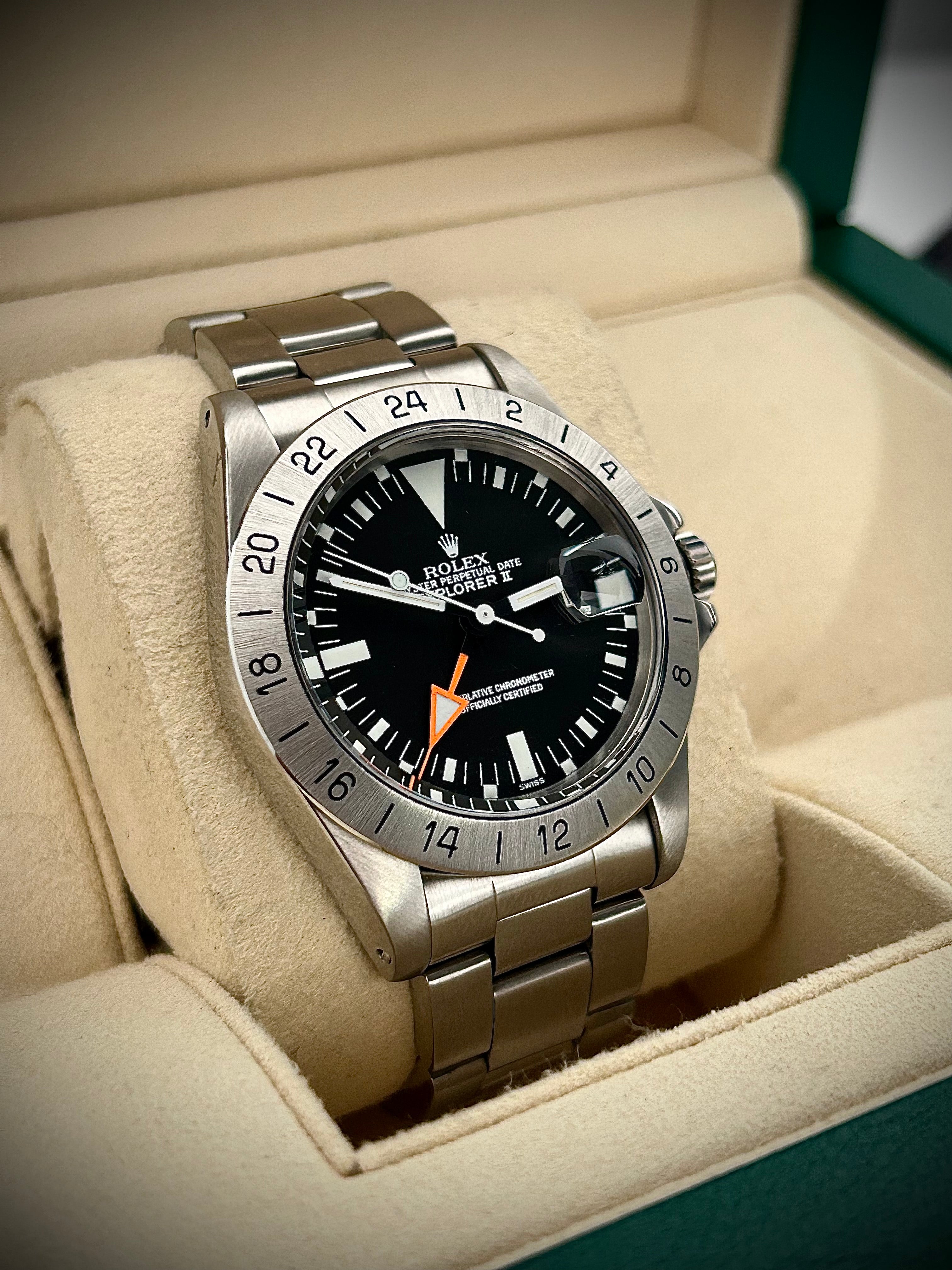 1978 ROLEX EXPLORER II, STEVE MCQUEEN, 1655, BOX AND PAPERS, INC GST