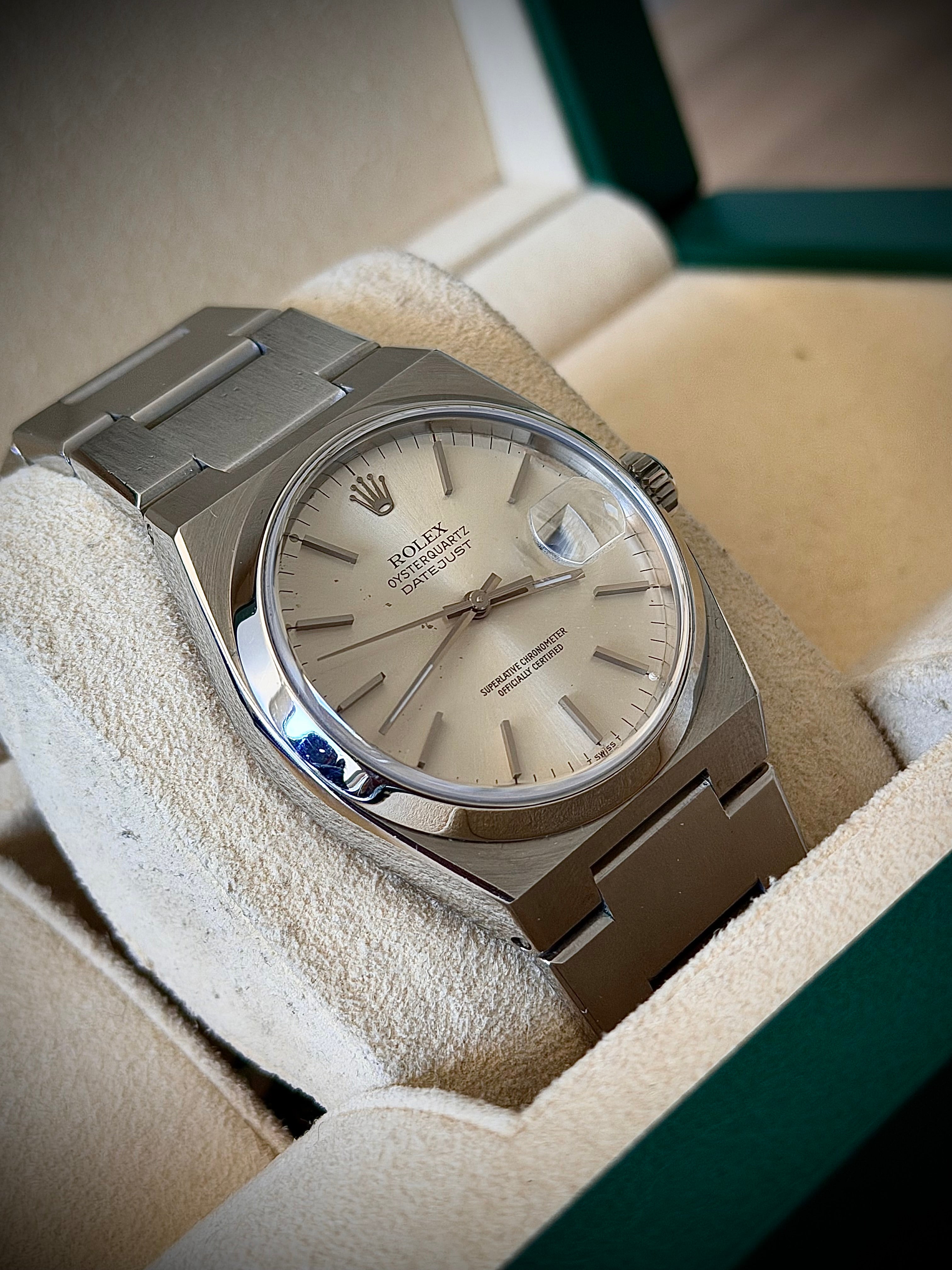 1979 ROLEX OYSTERQUARTZ DATEJUST, 17000, WATCH ONLY, INC GST