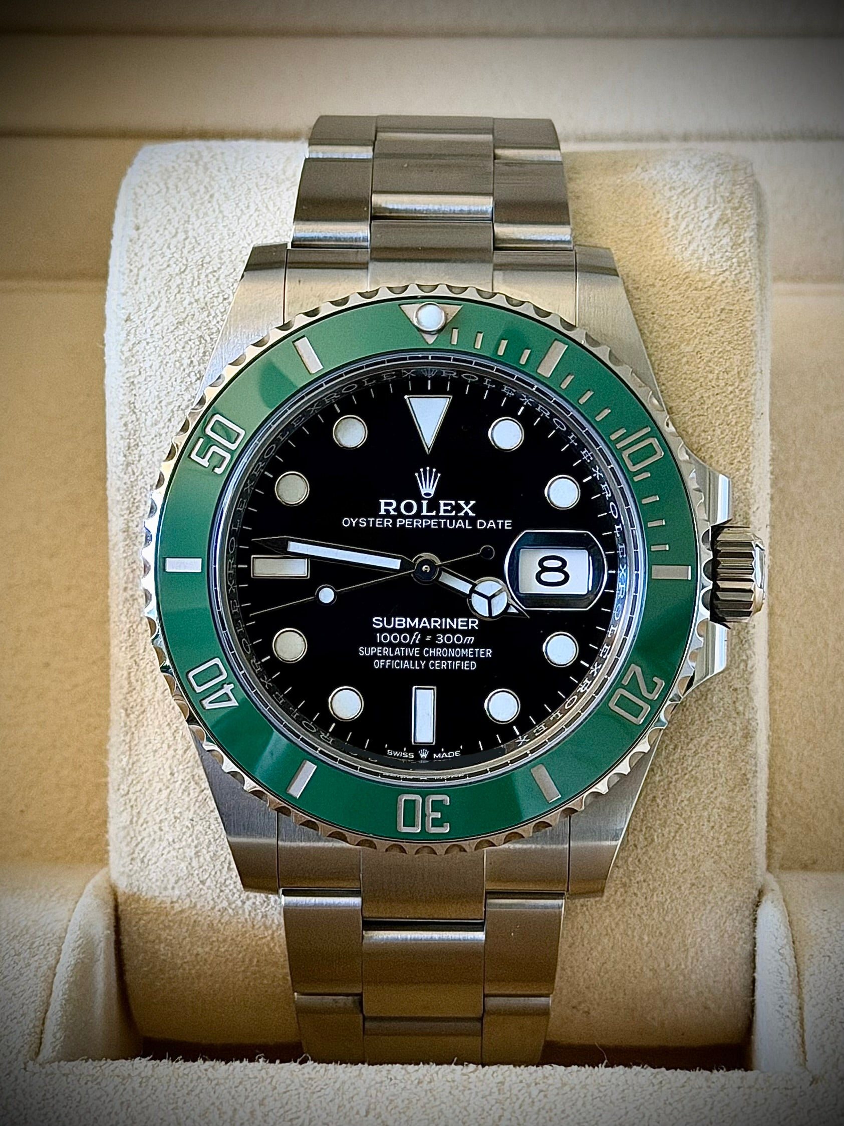 2023 ROLEX SUBMARINER DATE, 126610LV “STARBUCKS”, FULL SET, INC GST