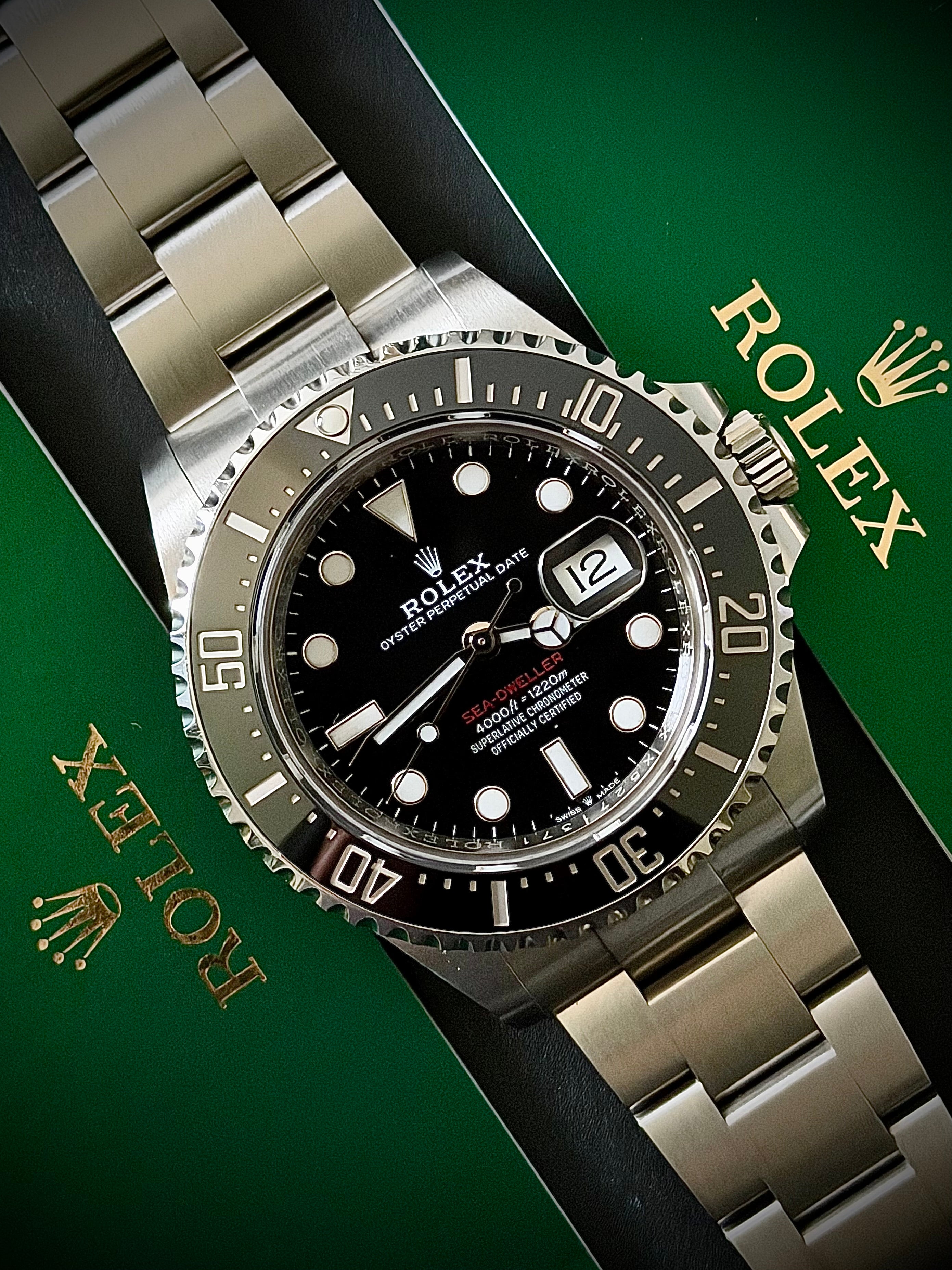 2020 ROLEX SEA-DWELLER 43, 126600, FULL SET, FULLY SERVICED, INC GST