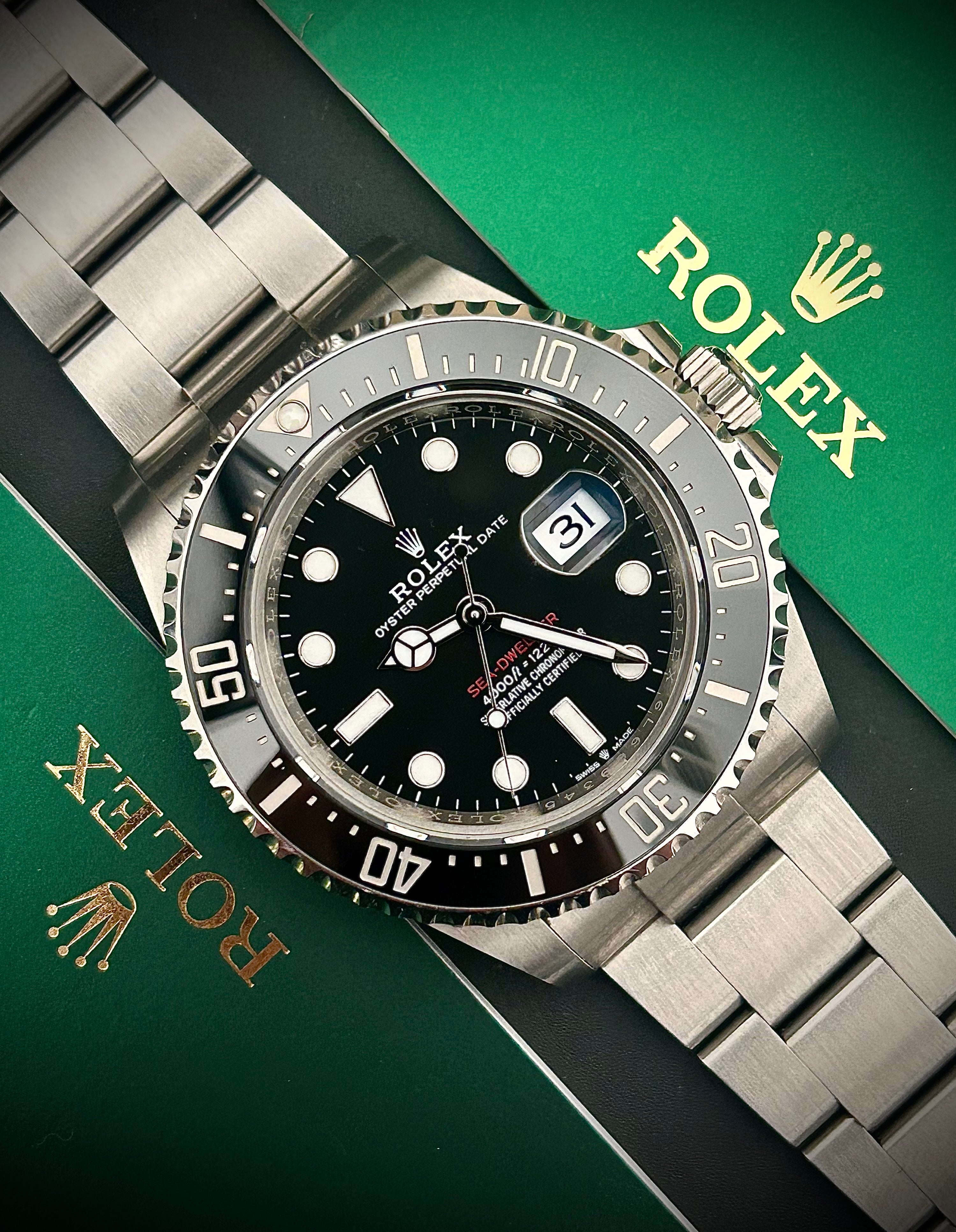 2023 ROLEX SEA DWELLER, 126600, FULL SET, INC GST