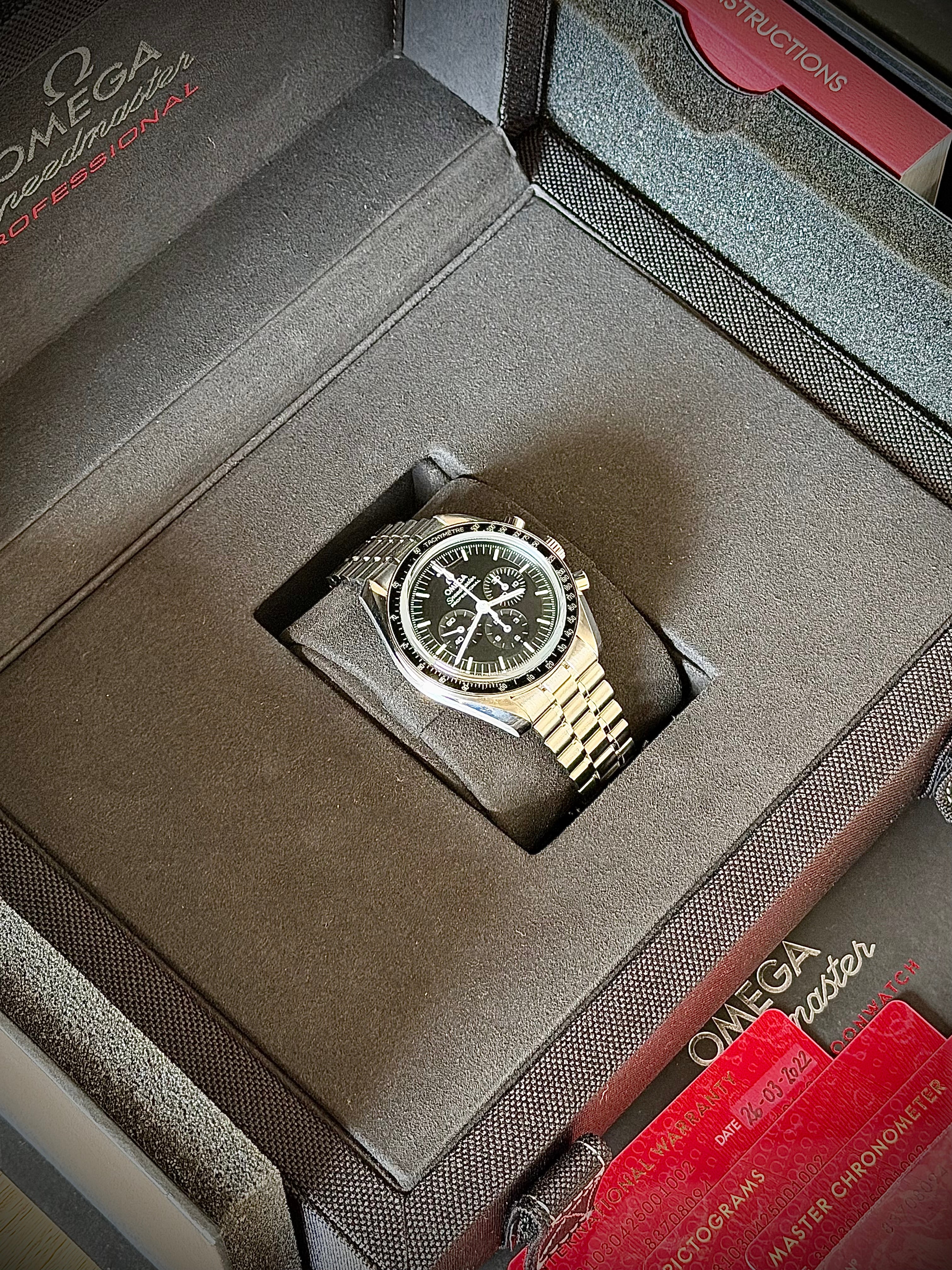 2022 OMEGA SPEEDMASTER PROFESSIONAL, SAPPHIRE SANDWICH , FULL SET, INC GST