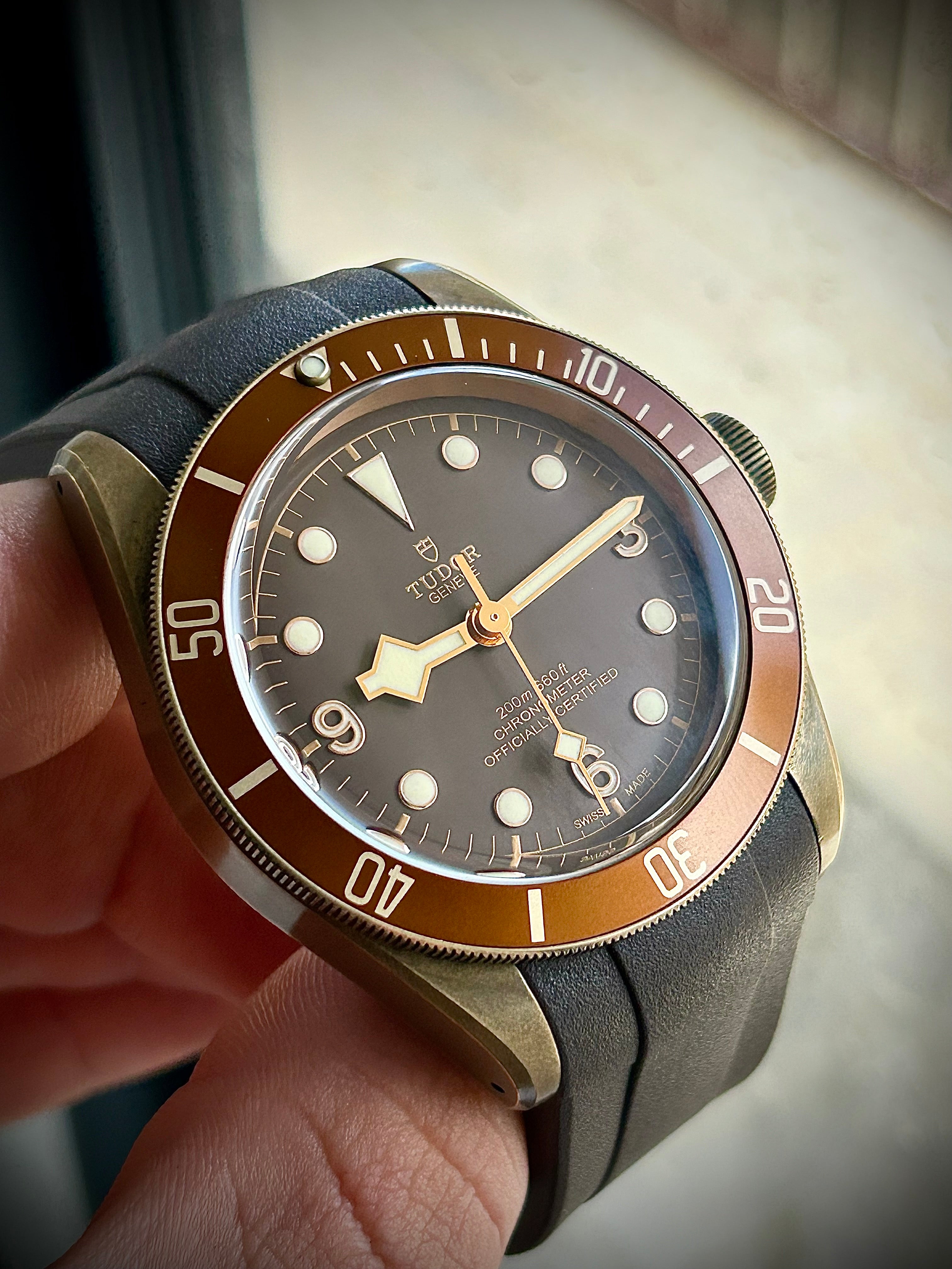 2017 TUDOR BLACK BAY BRONZE, 79250BM, FULL SET, INC GST