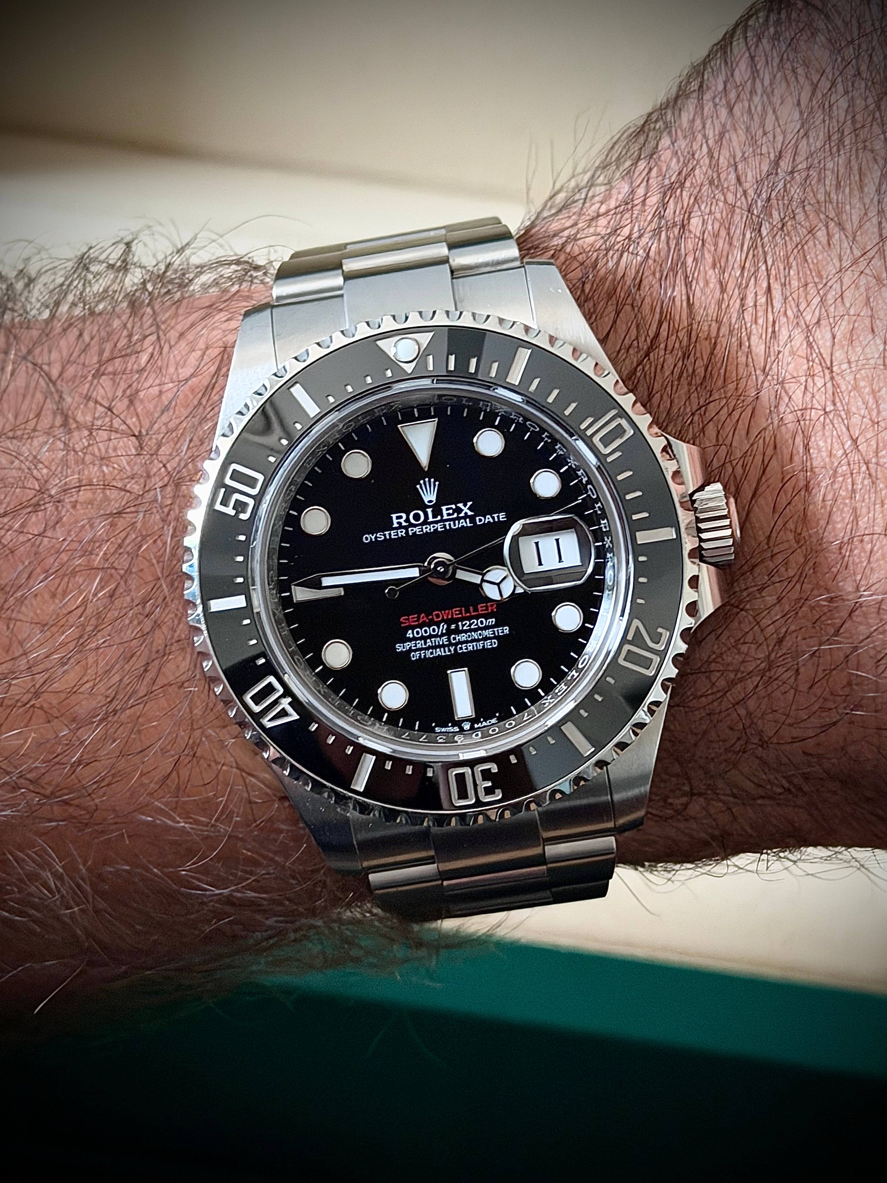 2021 ROLEX SEA DWELLER, SD43, 126600, BOX AND PAPERS, INC GST