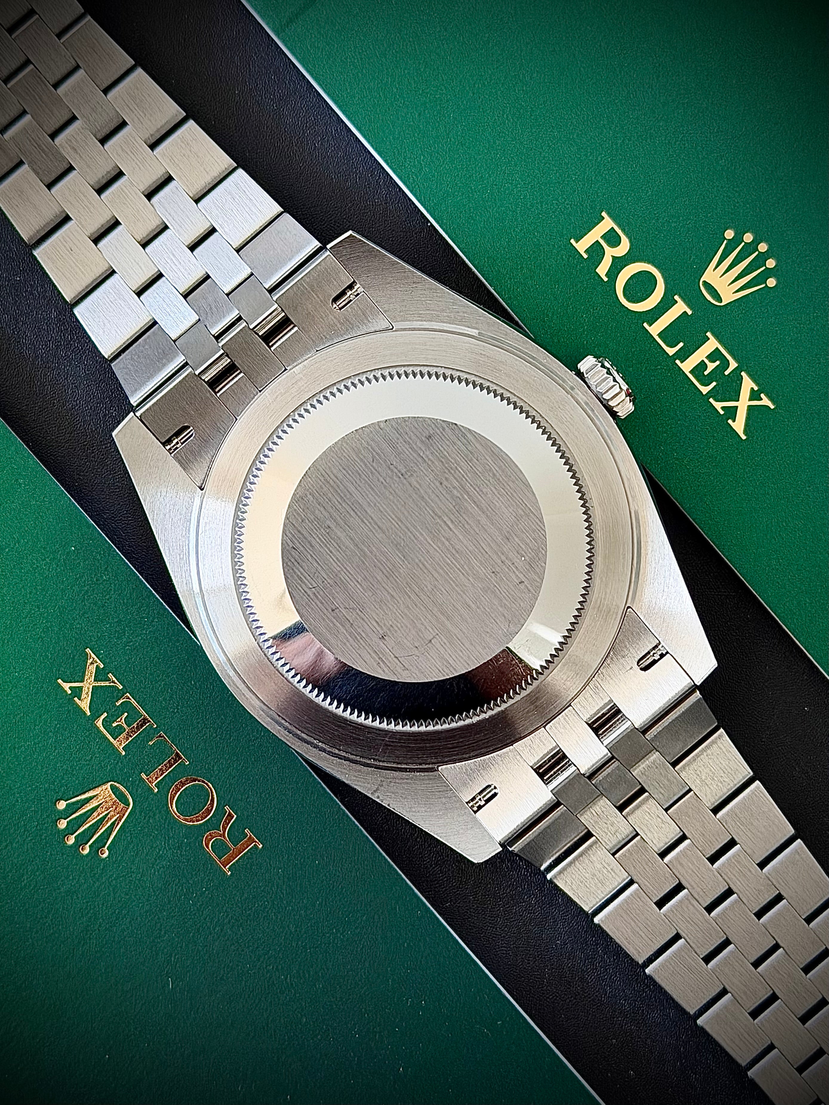 2024 ROLEX DATEJUST 41, WIMBLEDON DIAL, 126334, FULL SET, INC GST