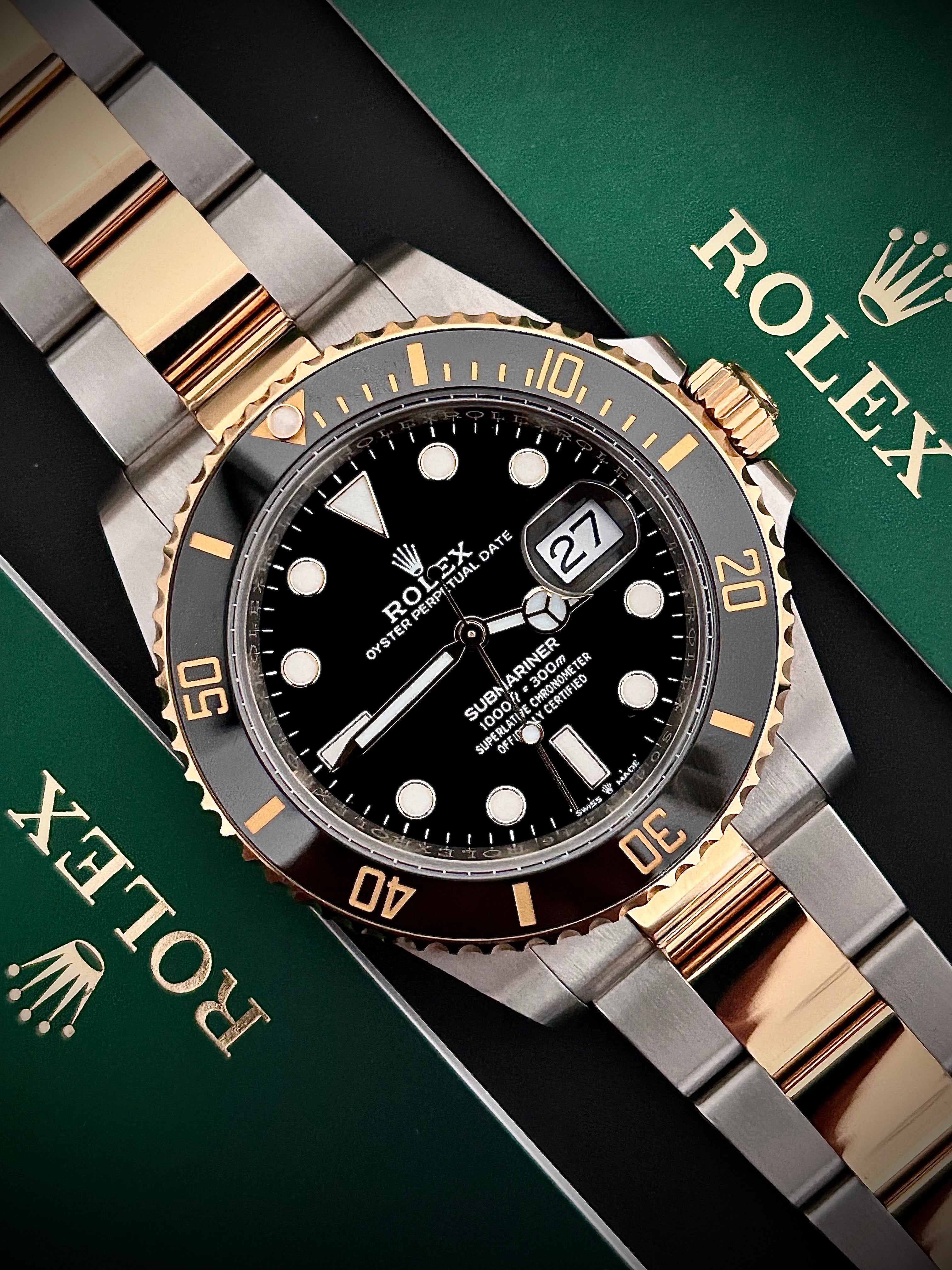 2024 ROLEX SUBMARINER DATE TWO TONE, 126613LN, FULL SET, INC GST