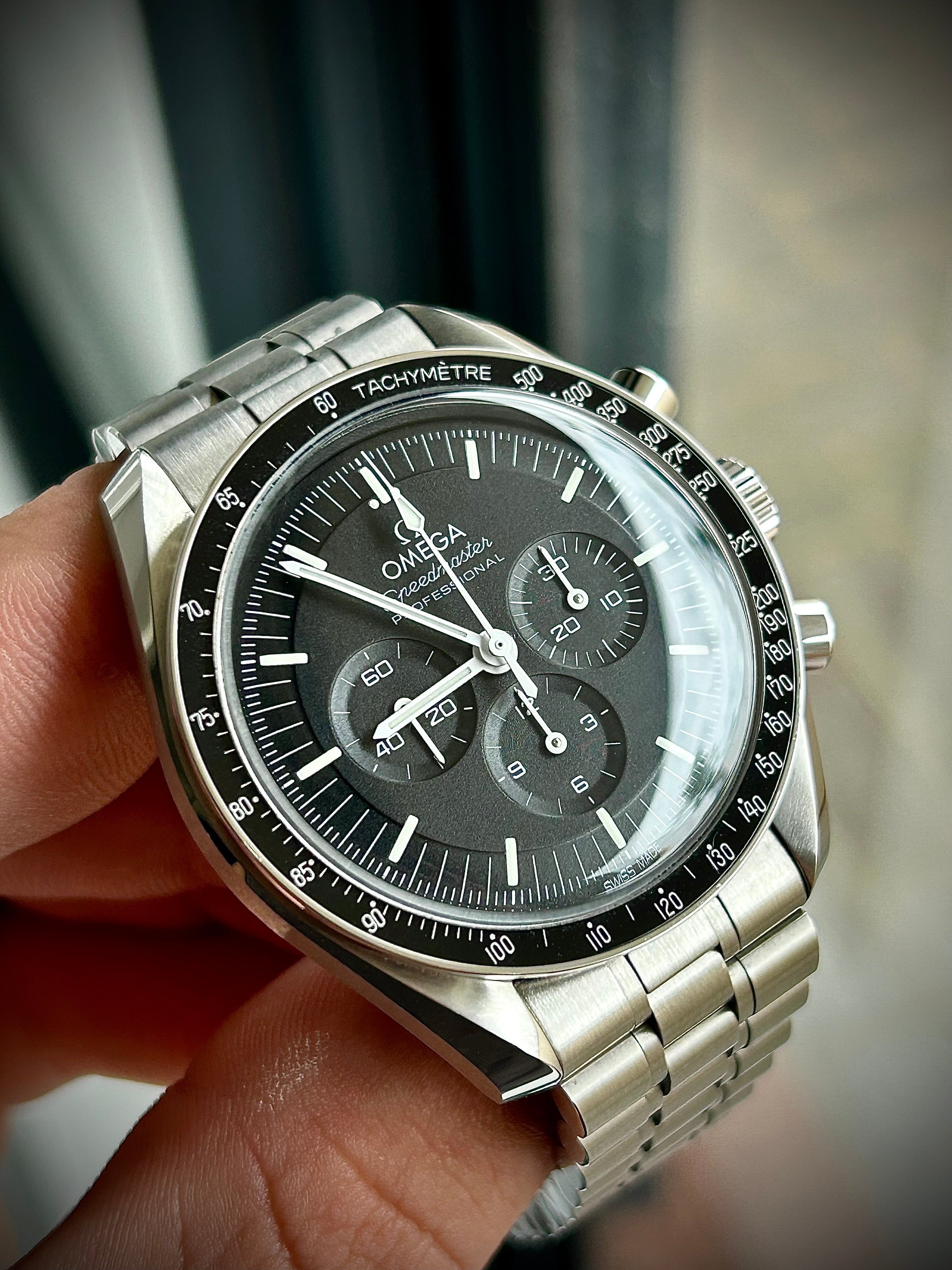 2021 OMEGA SPEEDMASTER PROFESSIONAL, HESALITE, FULL SET, INC GST