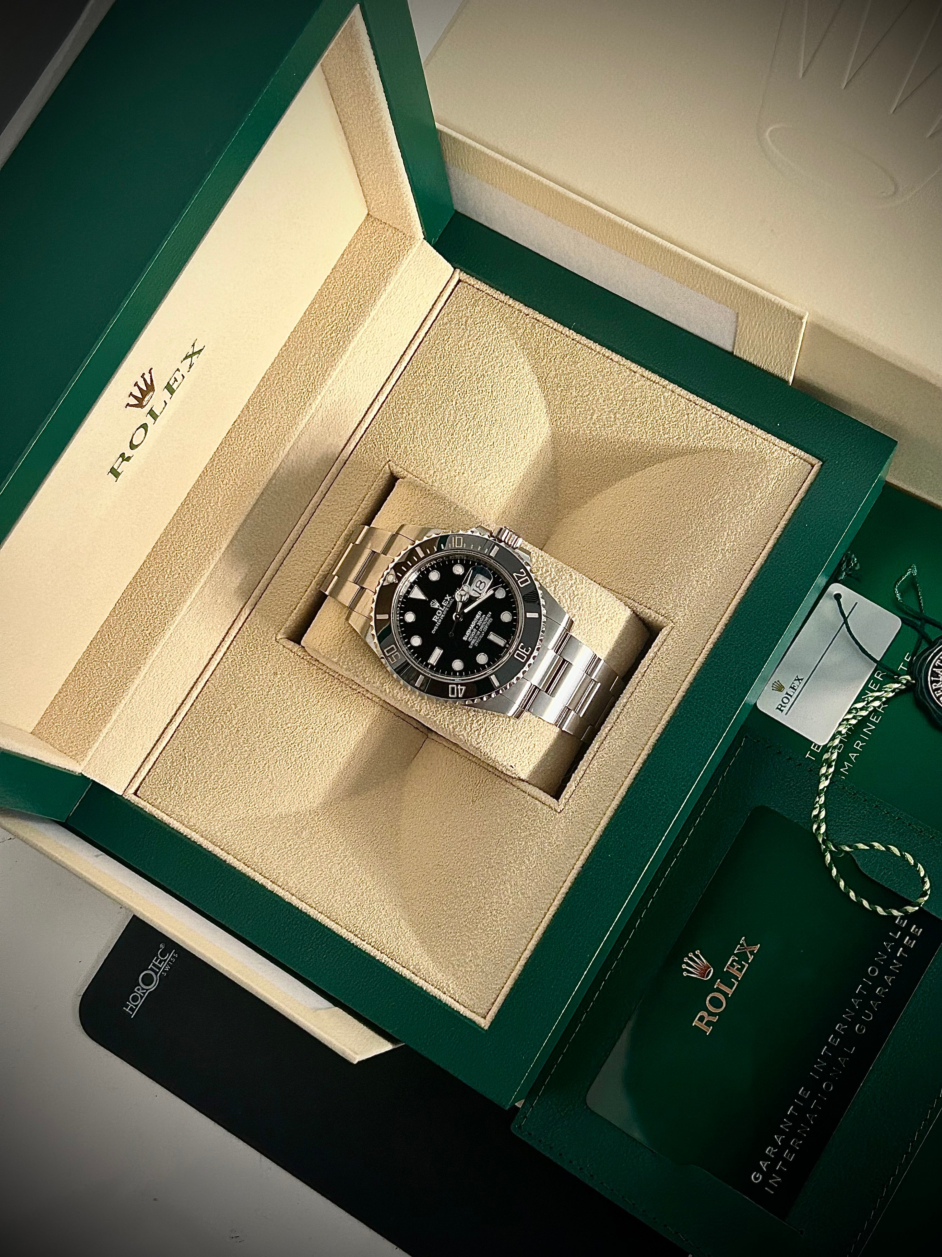 2024 ROLEX SUBMARINER DATE, 126610LN, FULL SET, INC GST