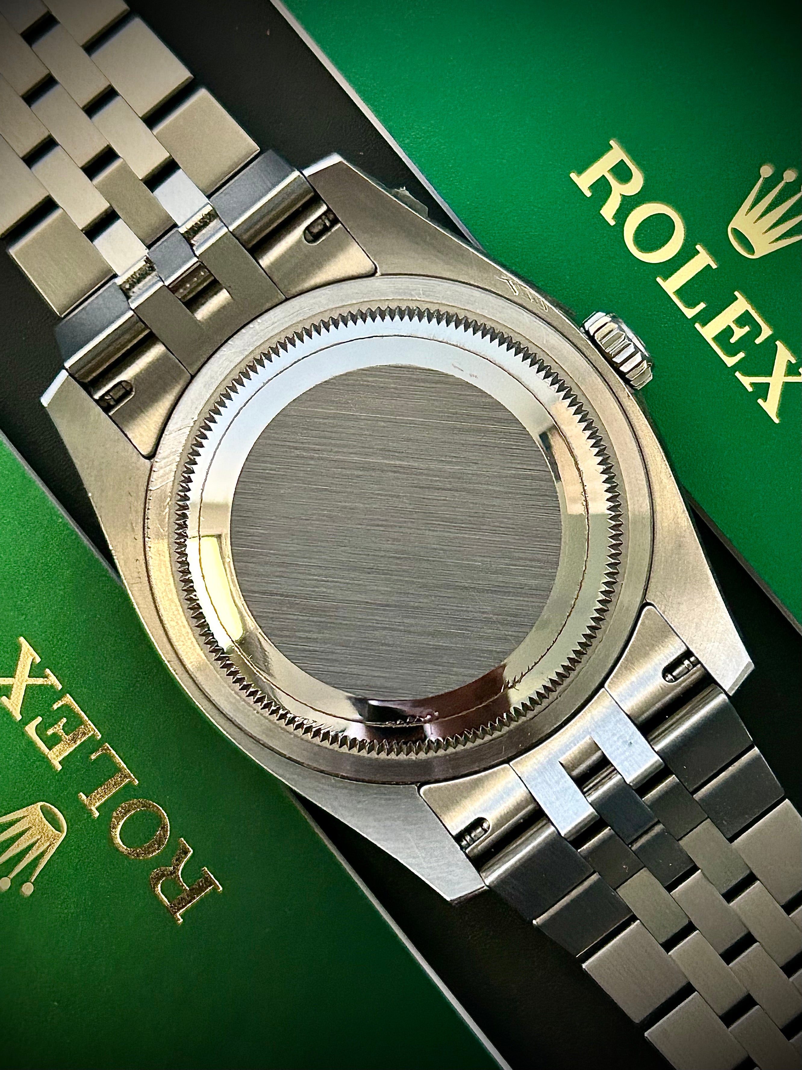 2017 ROLEX DATEJUST 36, 116234, BLUE DIAMOND  DIAL, FULL SET, INC GST