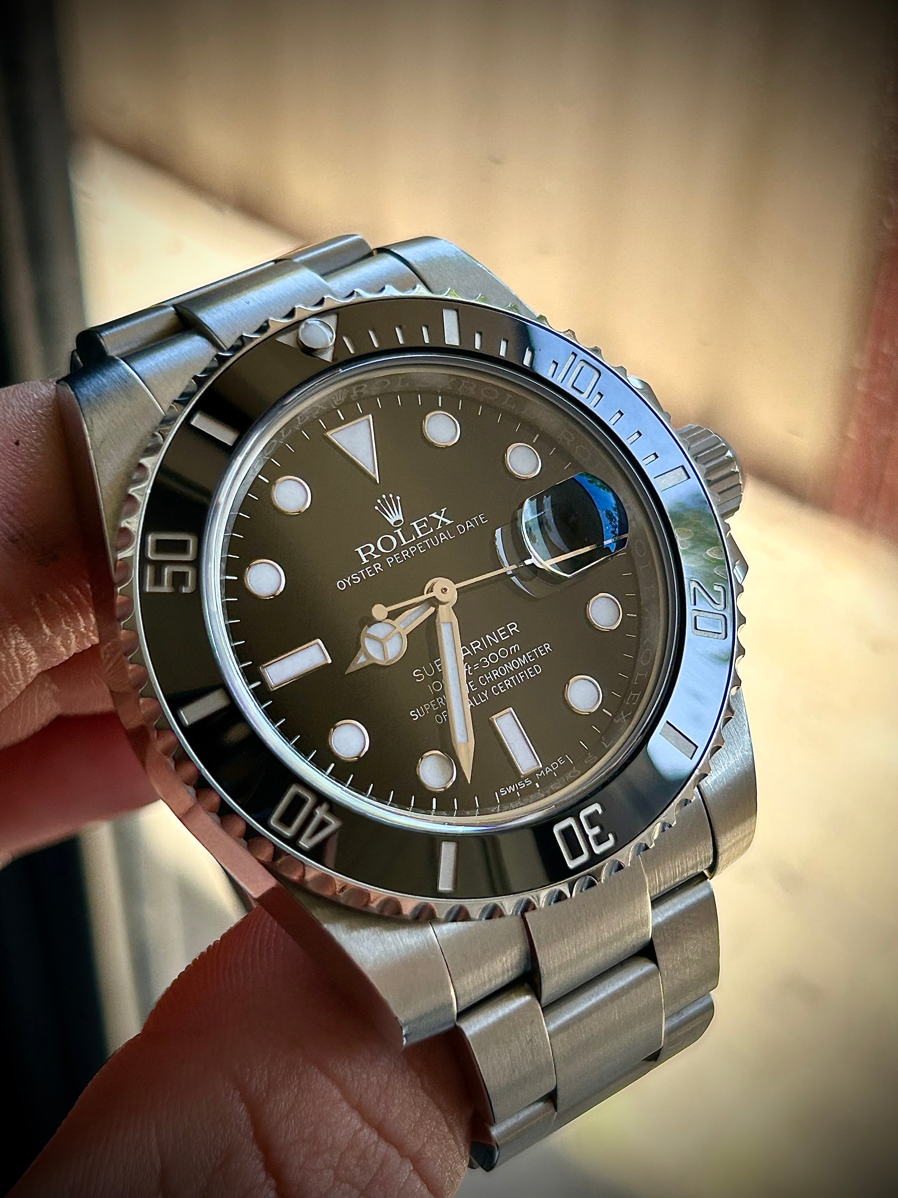 2017 ROLEX SUBMARINER DATE 116610LN, FULL SET, INC GST