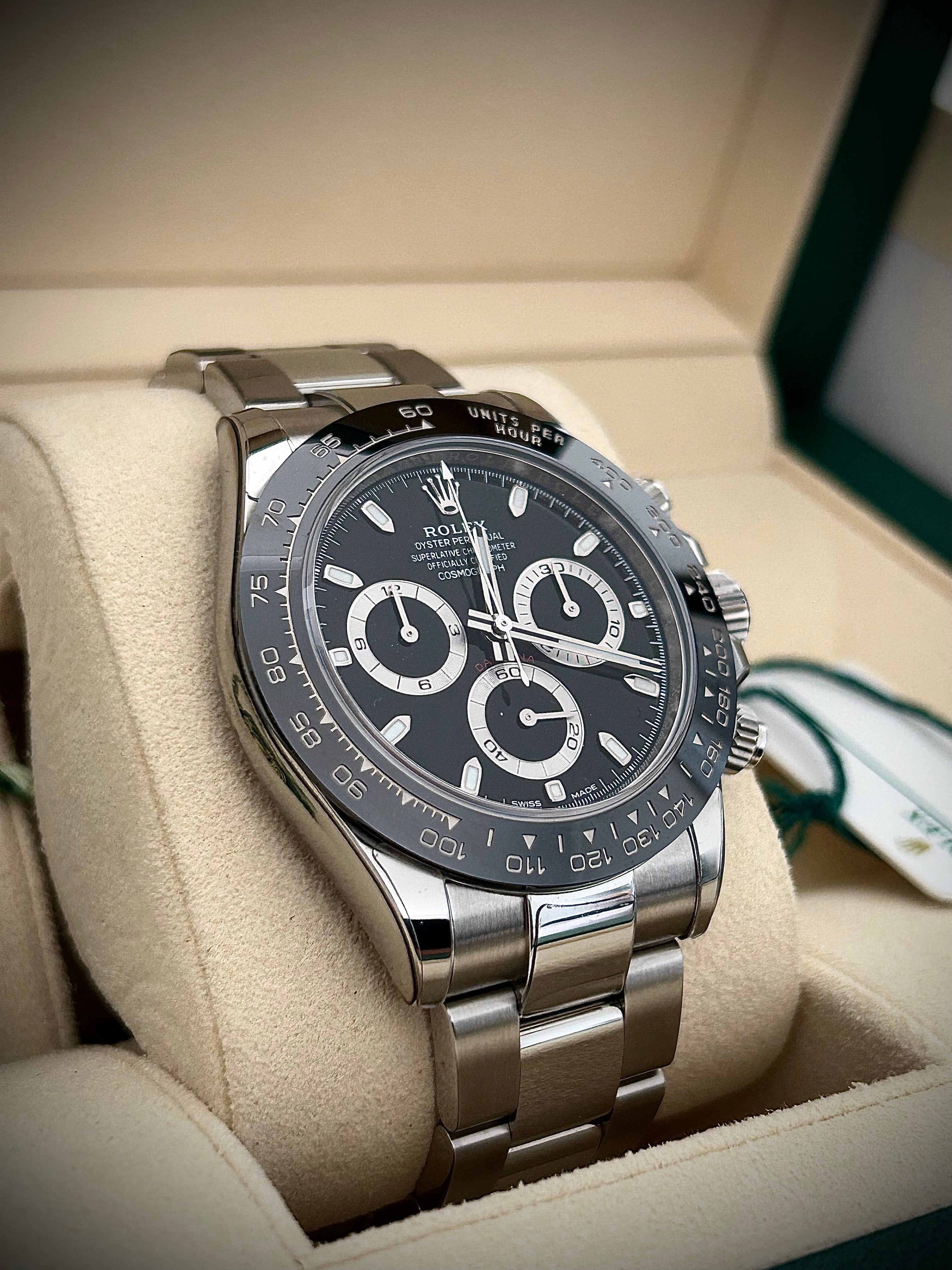 2021 ROLEX COSMOGRAPH DAYTONA 116500LN, FULL SET, INC GST