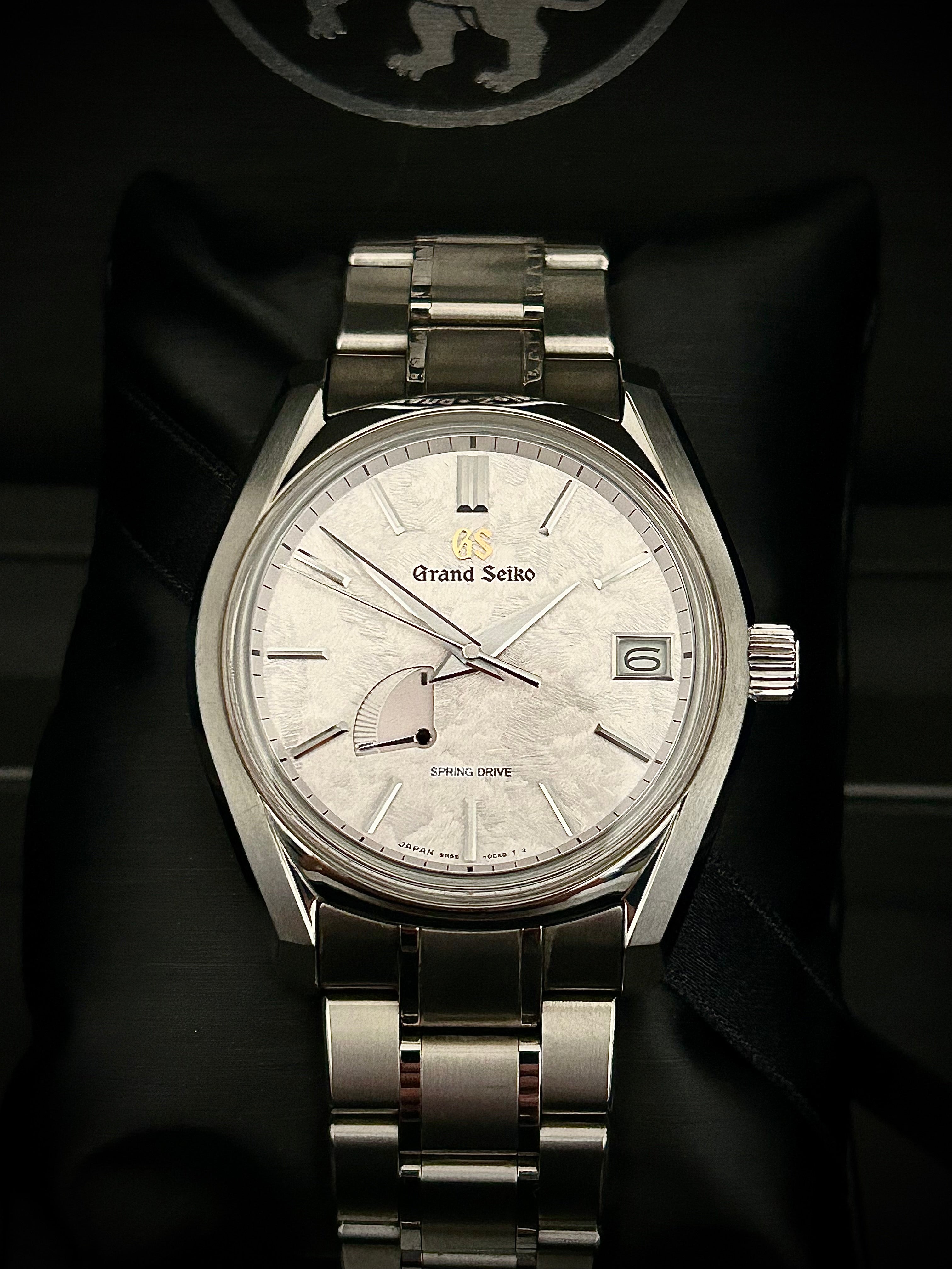 2022 GRAND SEIKO HERITAGE SPRING DRIVE, SHUNBUN, SBGA413, FULL SET, INC GST