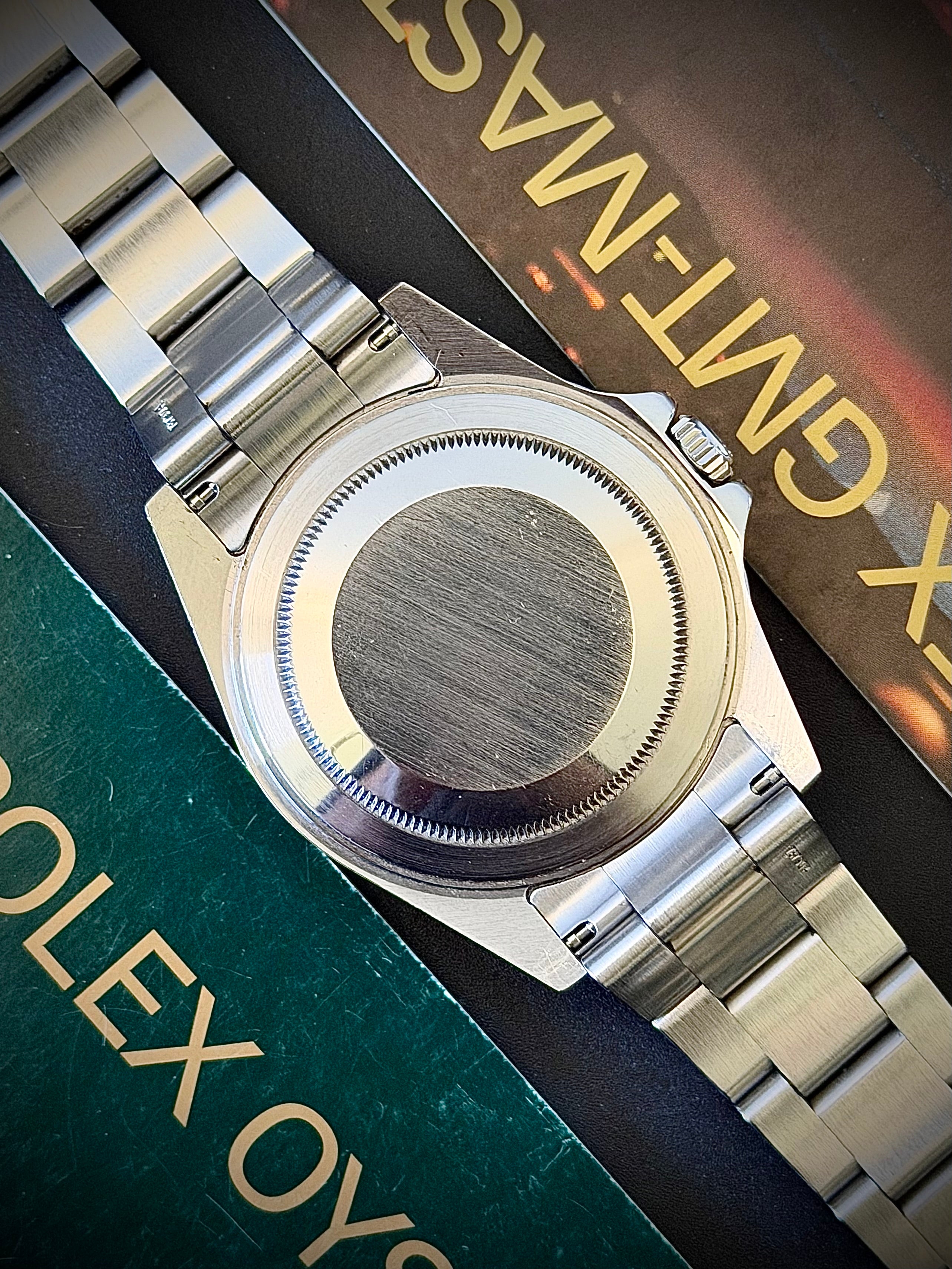 2003 ROLEX GMT-MASTER II, 16710 “PEPSI”, FULL COLLECTOR’S SET, WITH RSC, INC GST