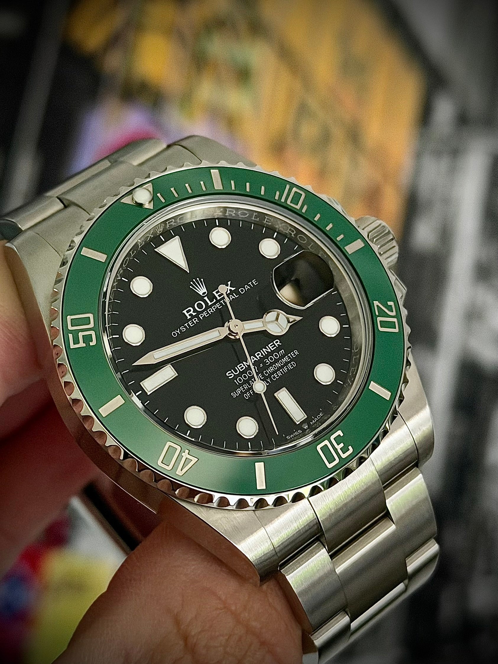 2023 ROLEX SUBMARINER DATE, 126610LV “STARBUCKS”, FULL SET, INC GST