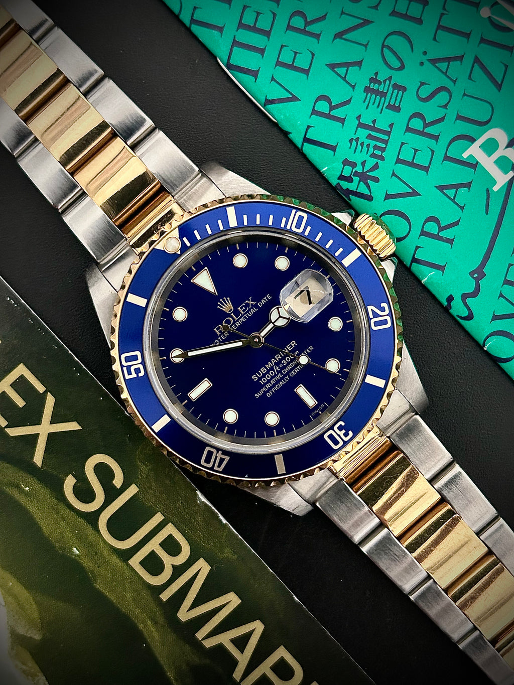 Wrist Second Hand Rolex Perth 1999 ROLEX SUBMARINER DATE “BLUESY