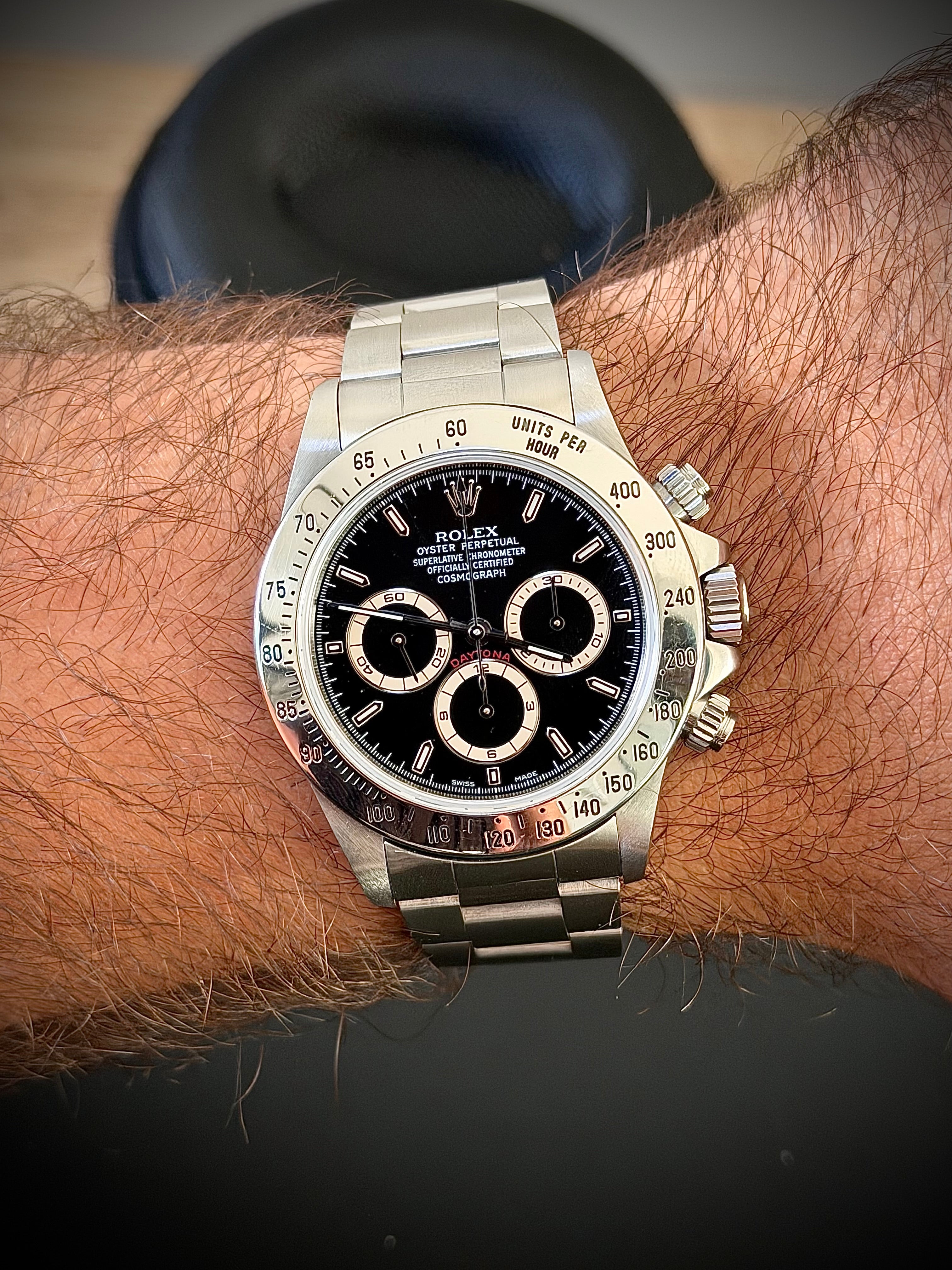 1991 ROLEX ZENITH DAYTONA, 16520, WATCH ONLY, INC GST