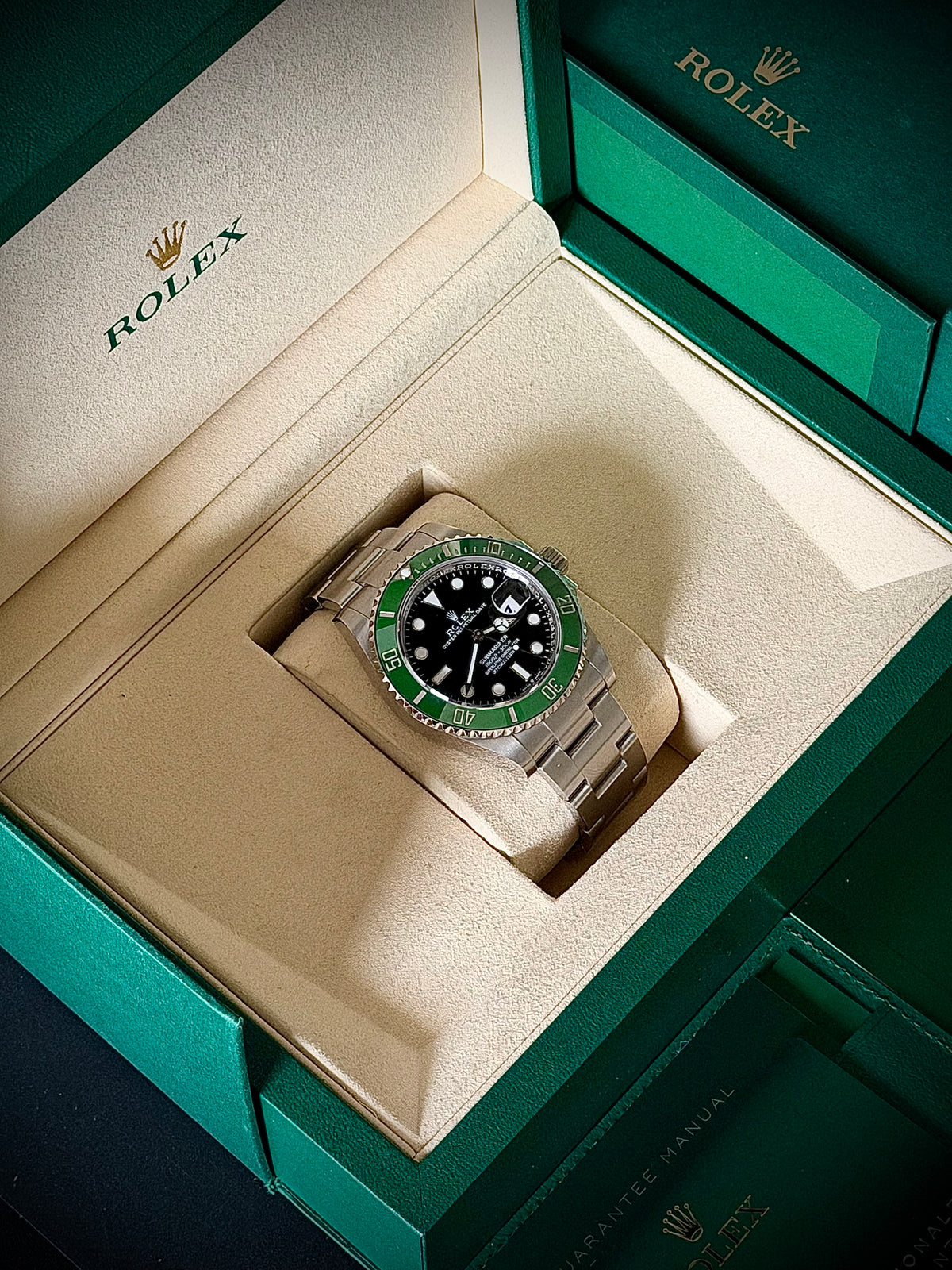 2026 ROLEX SUBMARINER DATE “STARBUCKS”, 126610LV, FULL SET, INC GST
