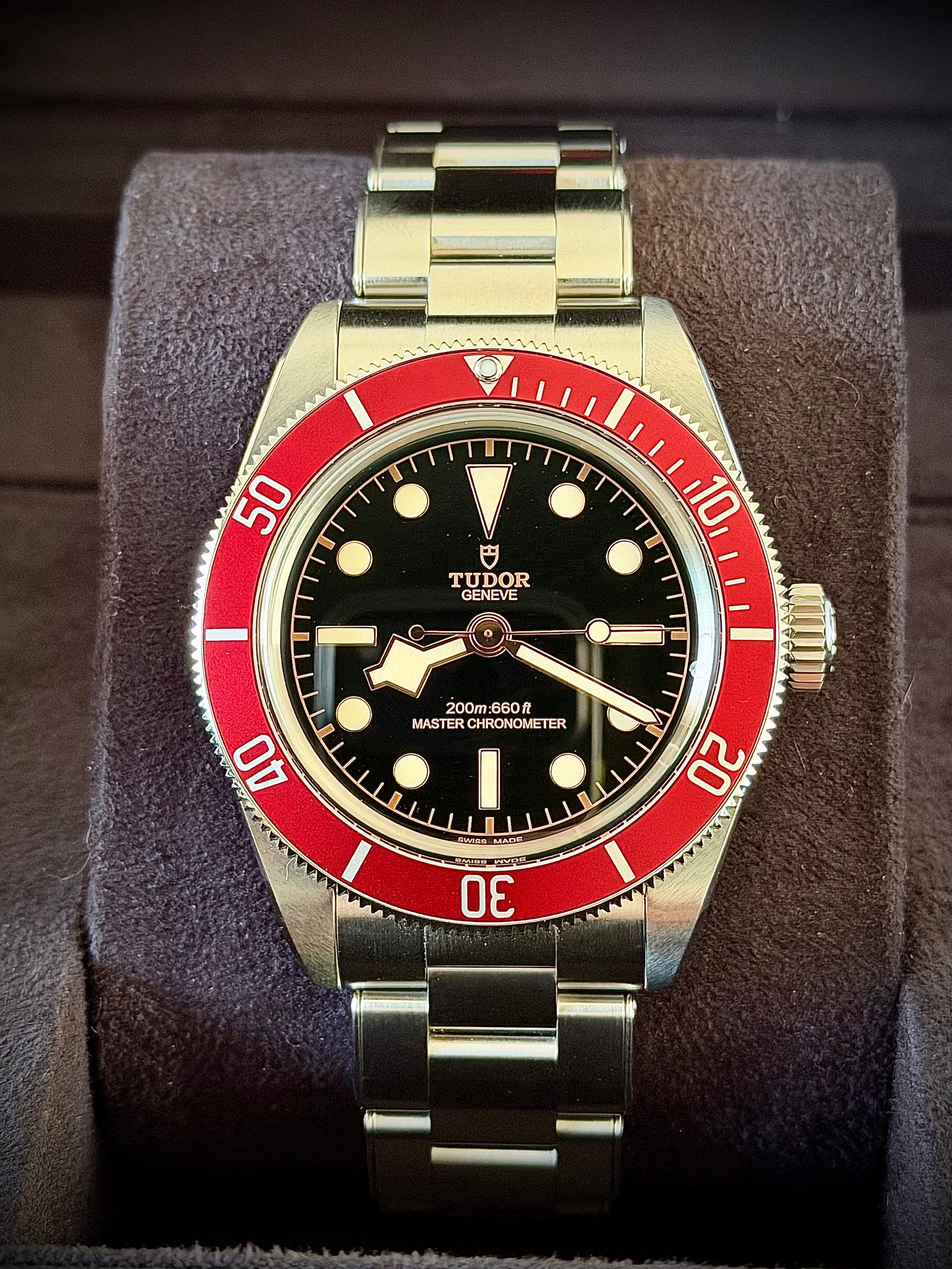 2024 TUDOR BLACK BAY BURGANDY, 41MM, FULL SET, INC GST