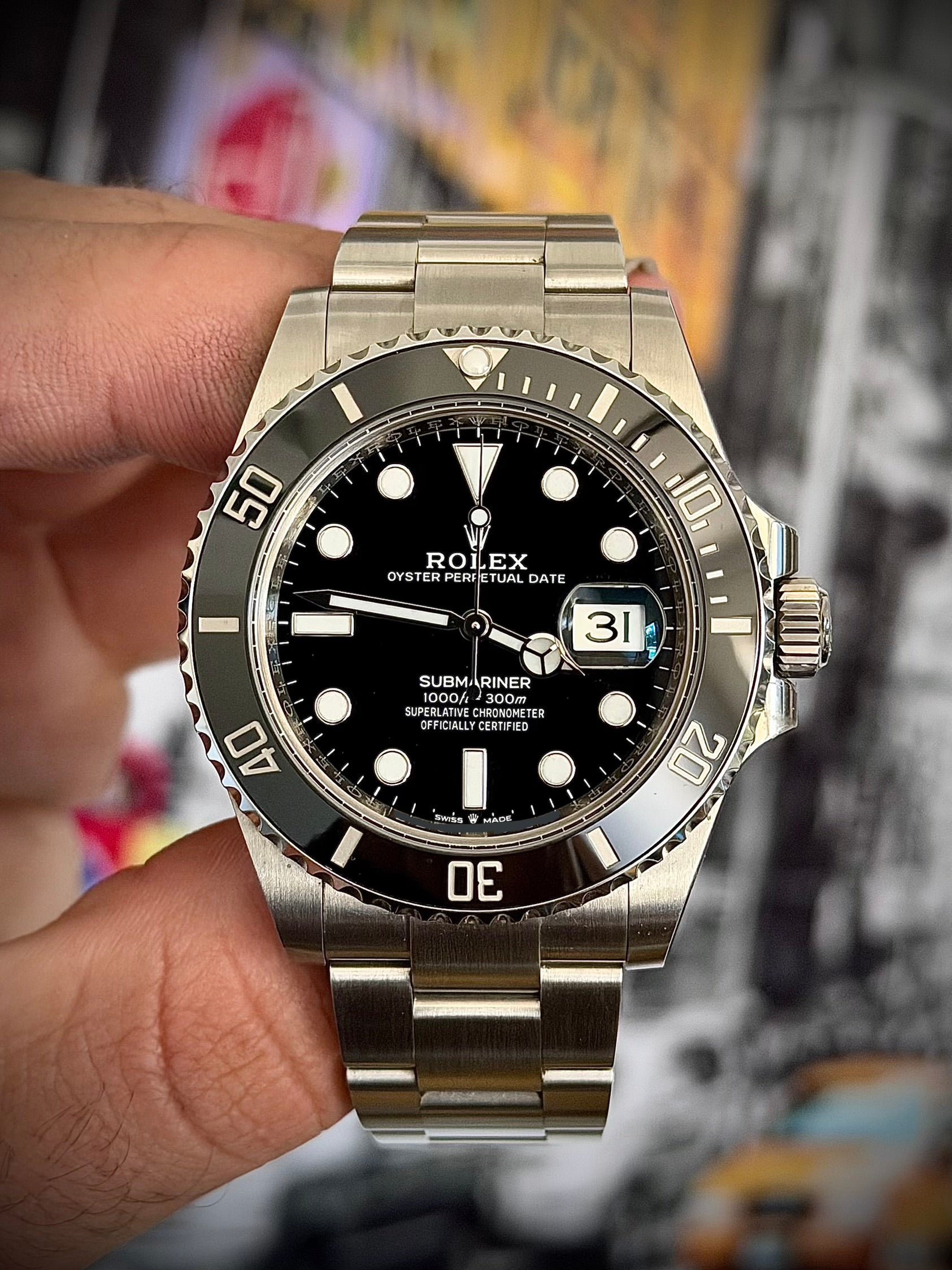 2021 ROLEX SUBMARINER DATE, 126610LN, FULL SET, INC GST