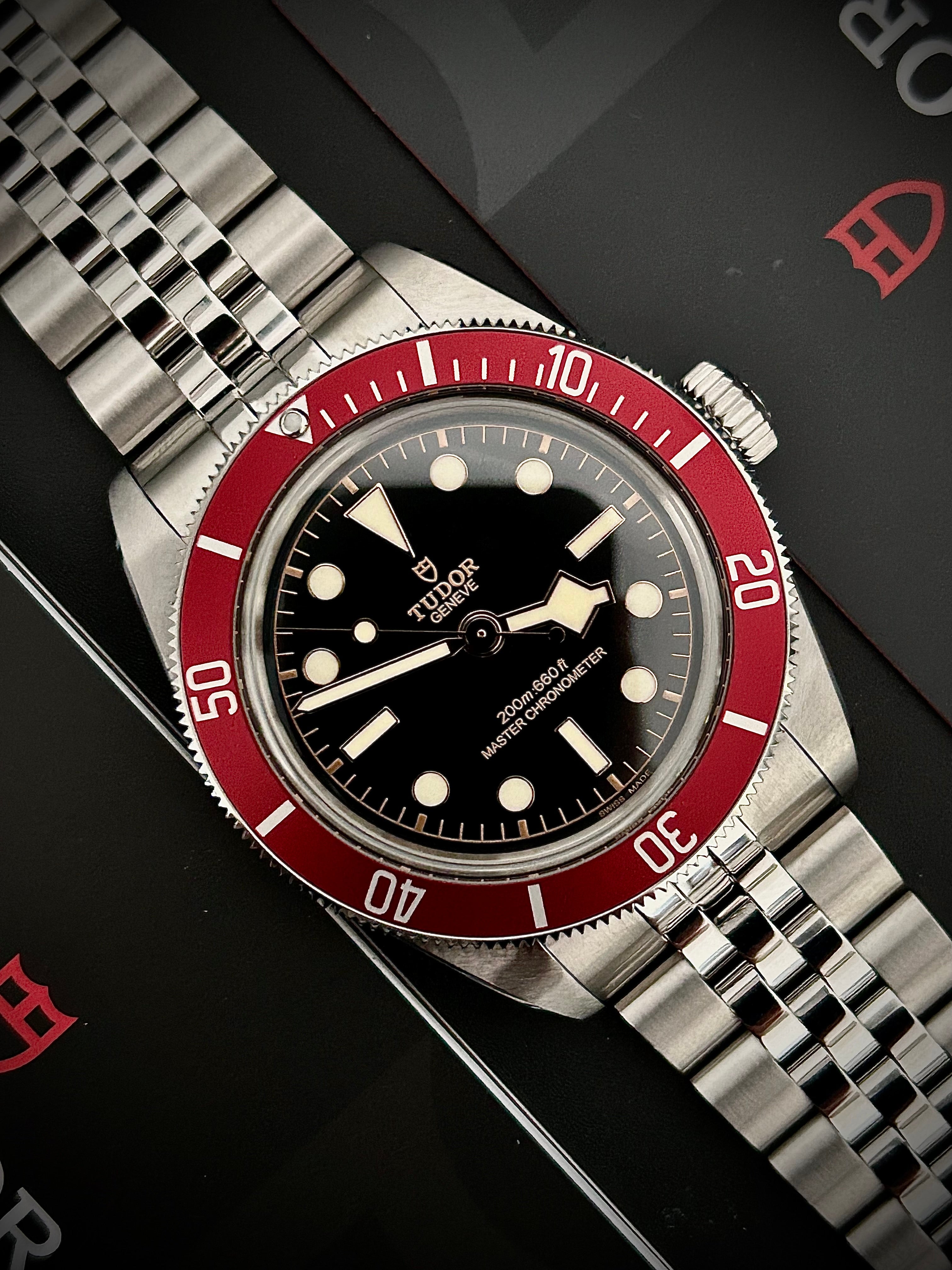 2024 TUDOR BLACK BAY BURGANDY, 41MM, FULL SET, INC GST