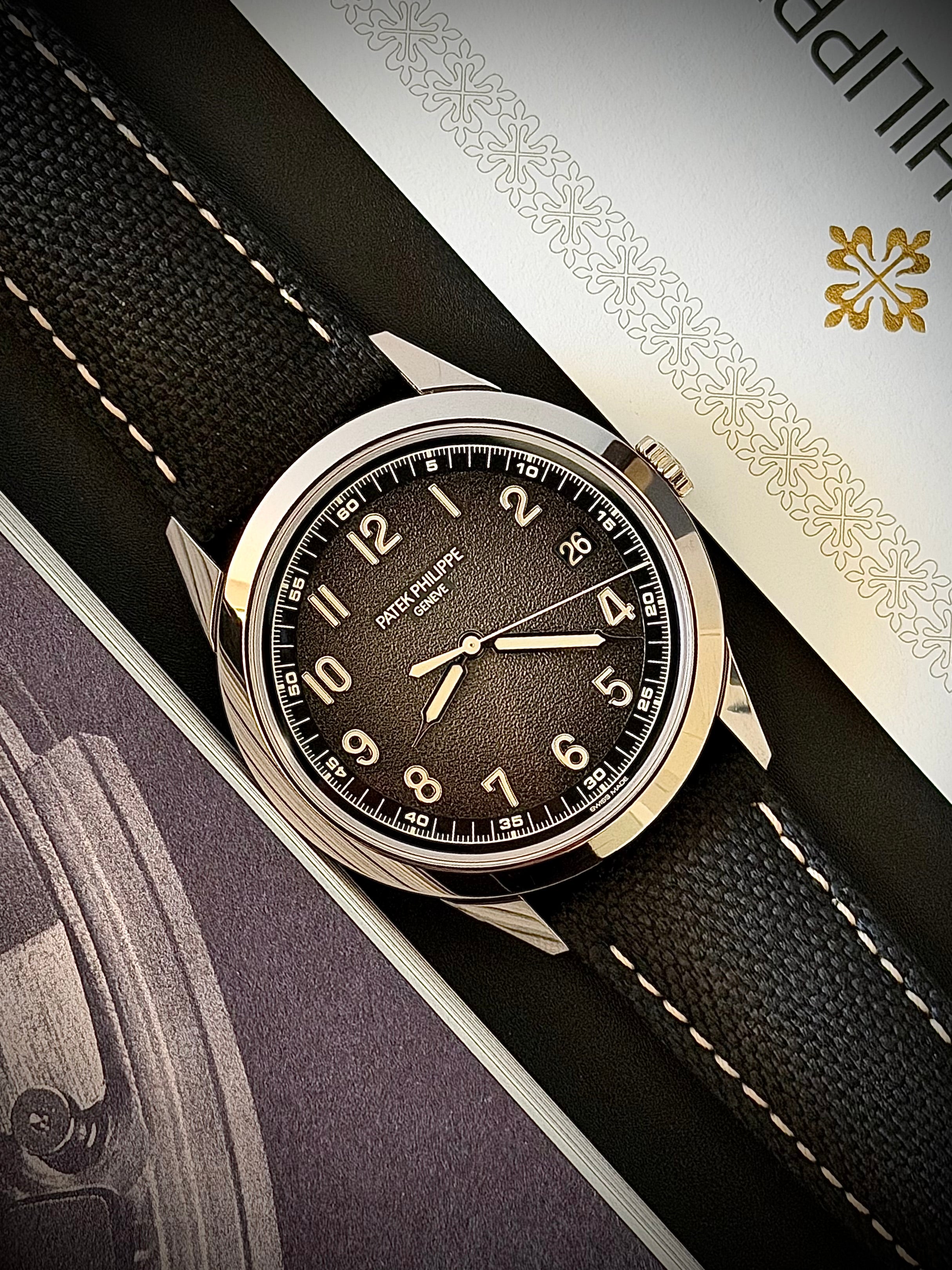 2023 PATEK PHILIPPE CALATRAVA, 5226G-001, FULL SET, MINT CONDITION, INC GST