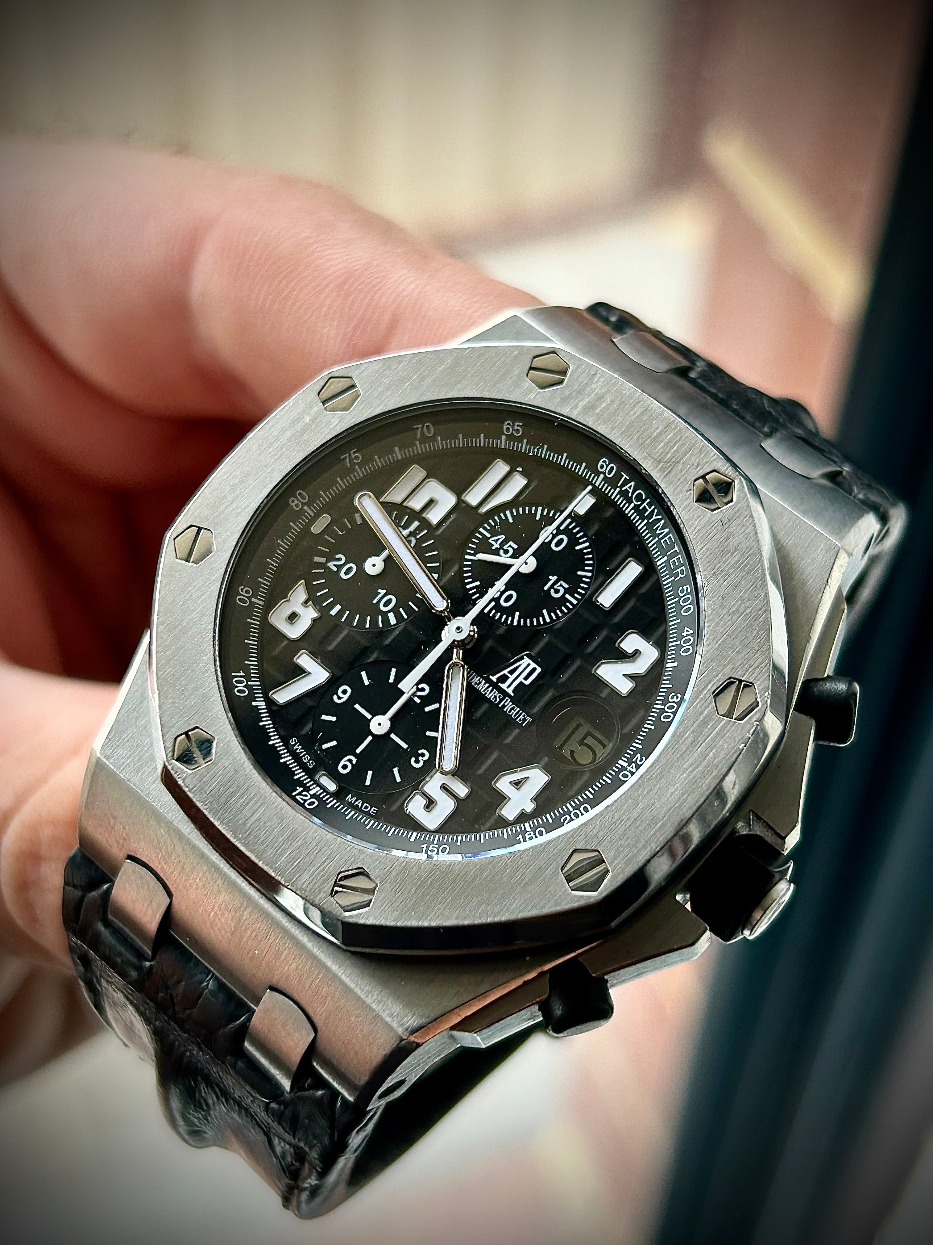 2013 AUDEMARS PIGUET ROYAL OAK OFFSHORE CHRONOGRAPH, FULL SET, INC GST