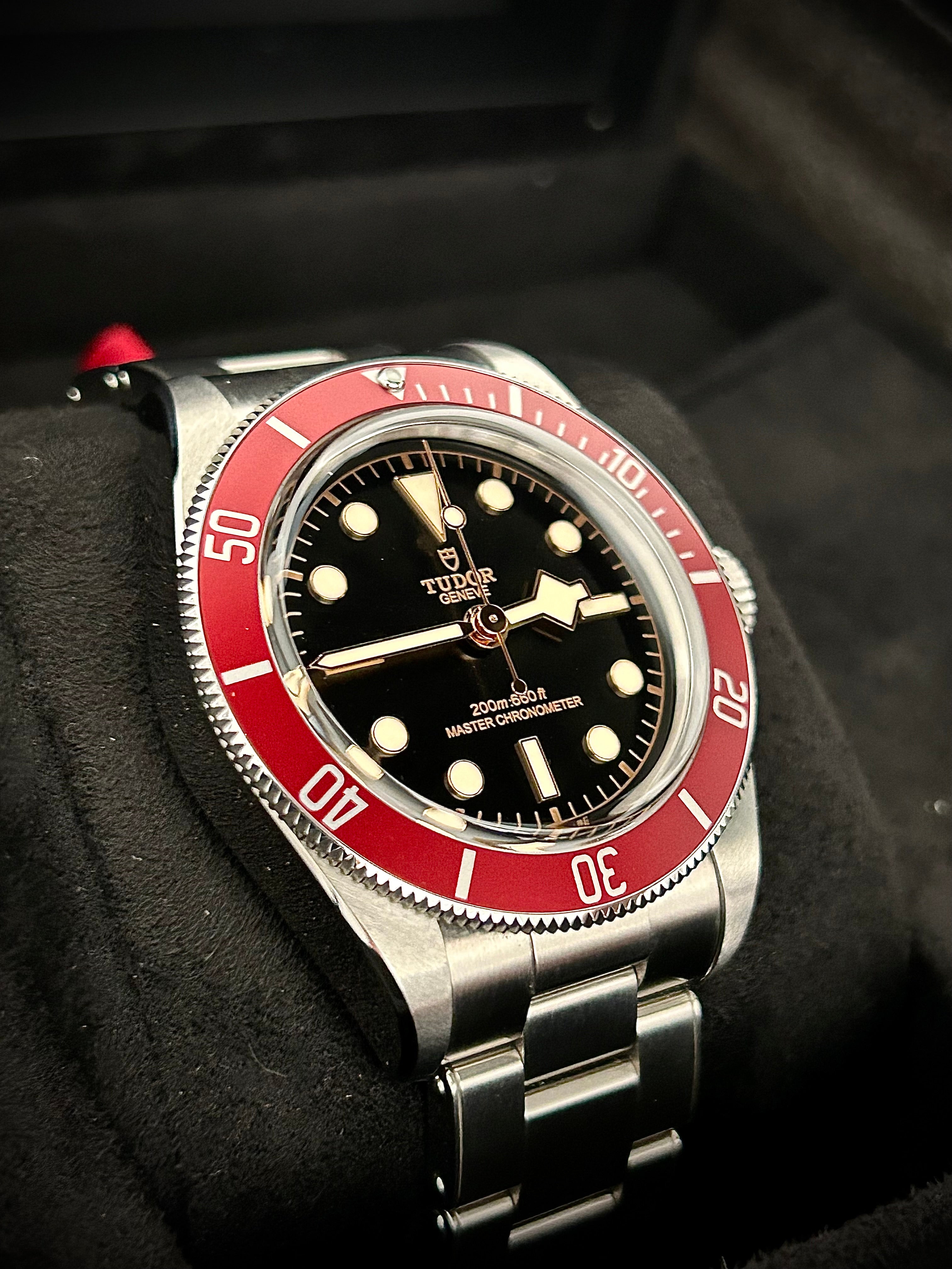 2024 TUDOR BLACK BAY BURGANDY, 41MM, M7941A1A0RU, FULL SET, INC GST