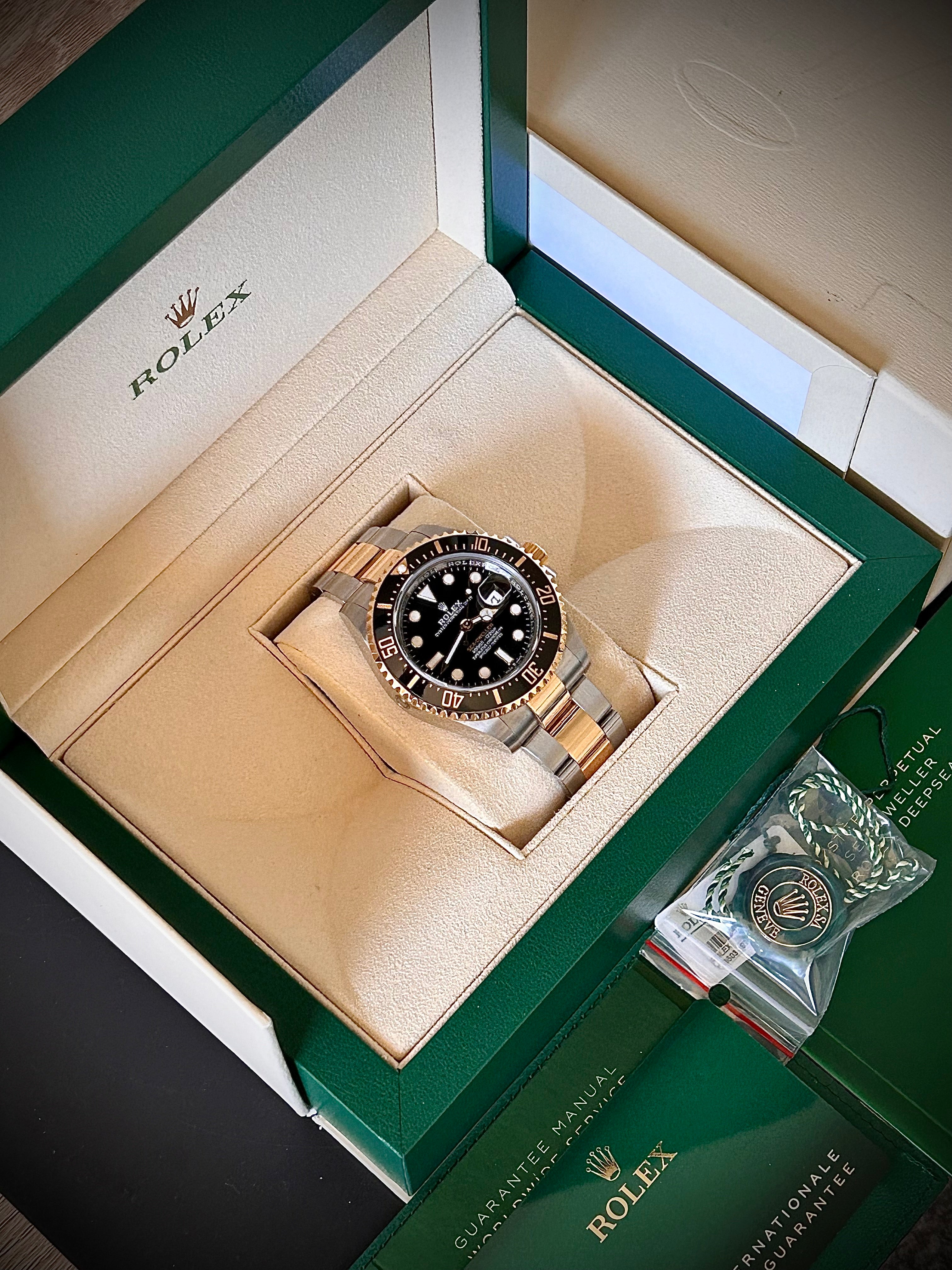 2020 ROLEX SEA DWELLER, TWO TONE, 126603, FULL SET, INC GST