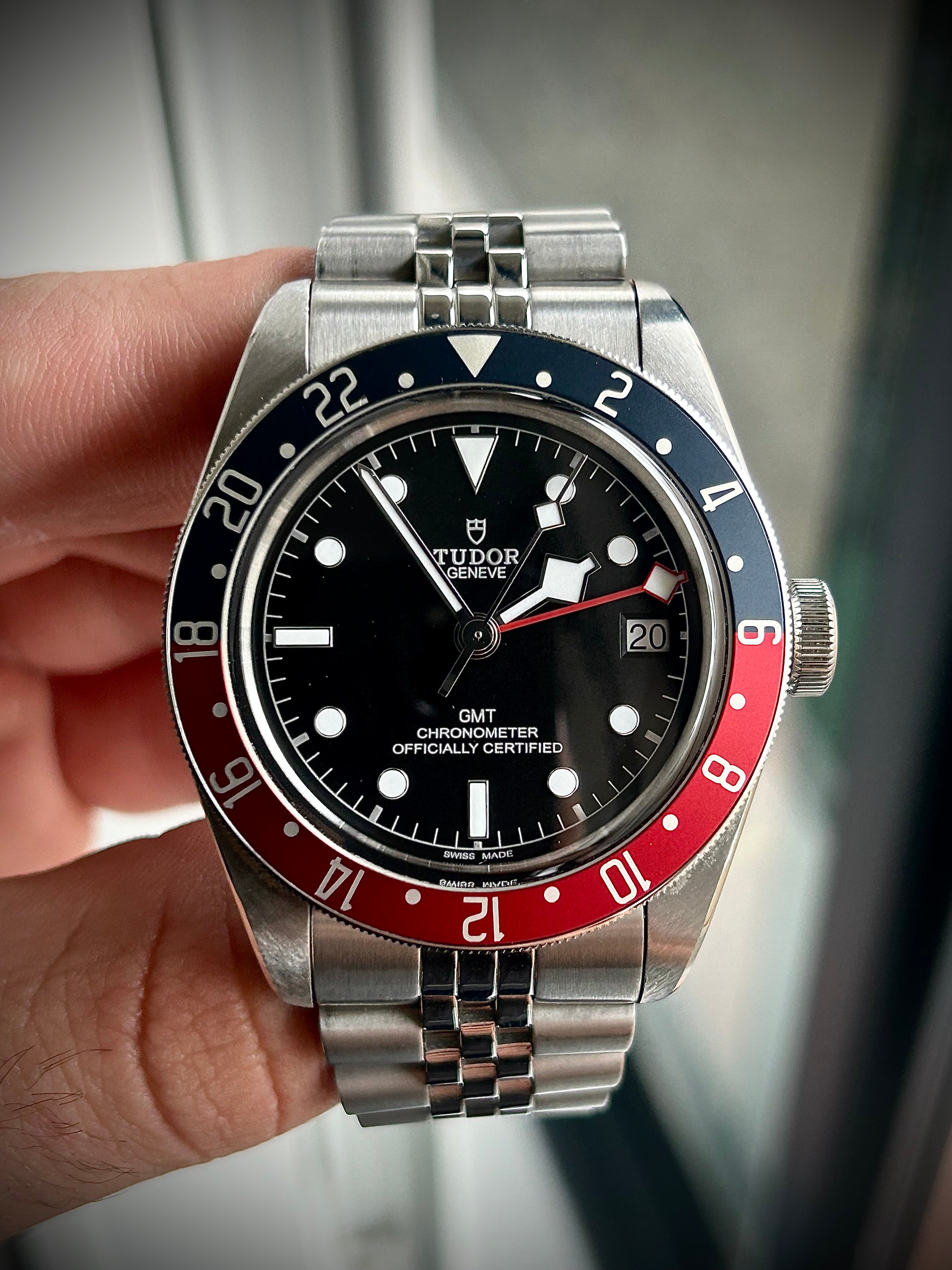 2022 TUDOR BLACK BAY GMT “PEPSI”, FULL SET, INC GST