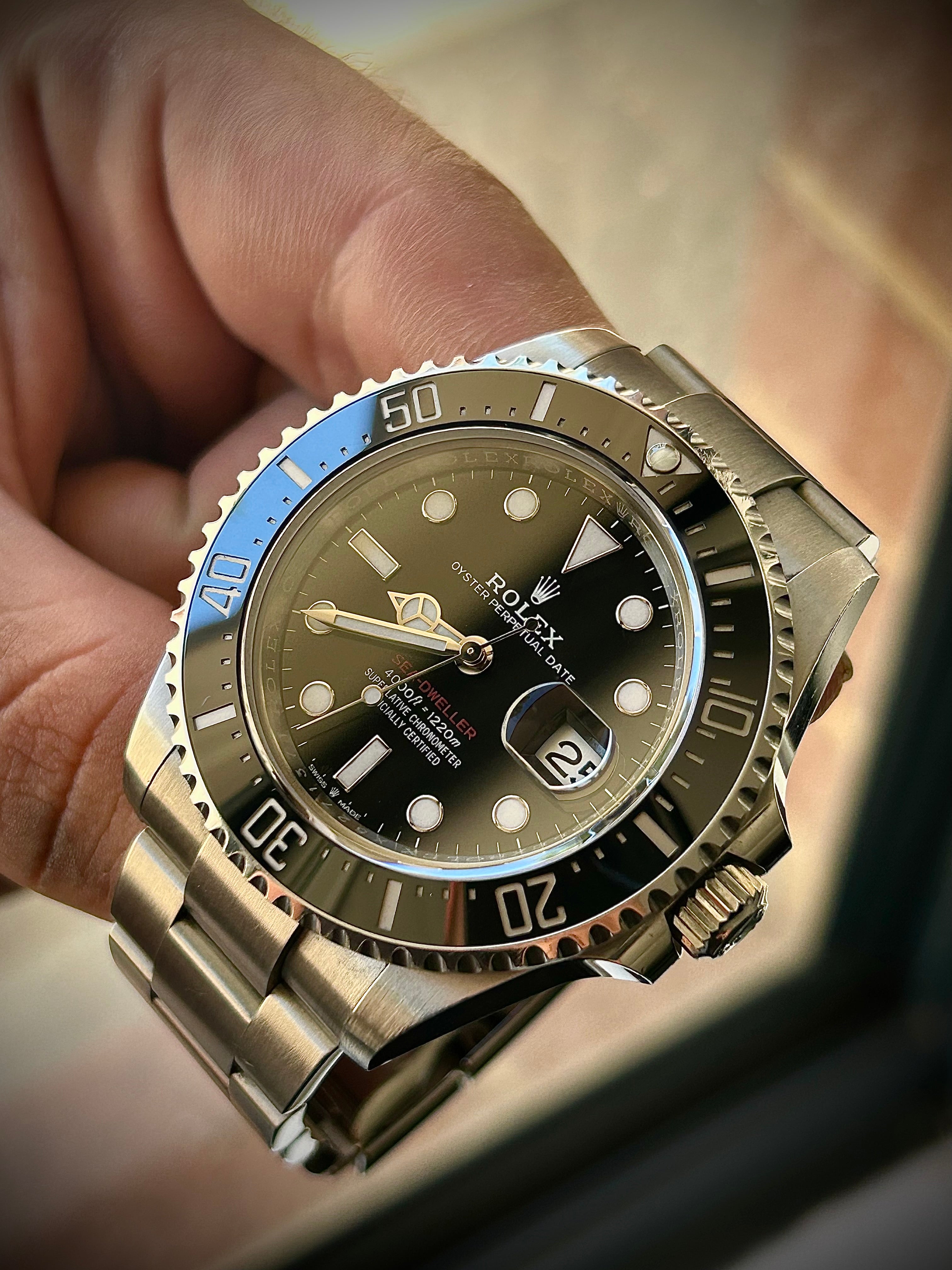 2020 ROLEX SEA DWELLER, 126600, BOX AND PAPERS, INC GST