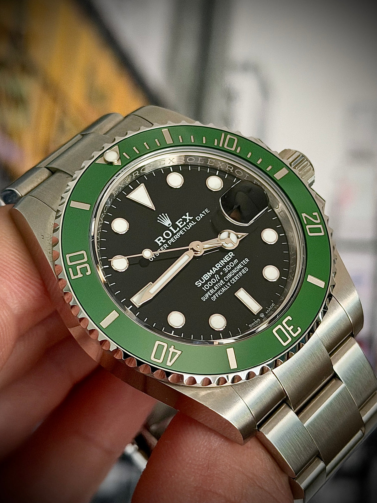 2026 ROLEX SUBMARINER DATE “STARBUCKS”, 126610LV, FULL SET, INC GST