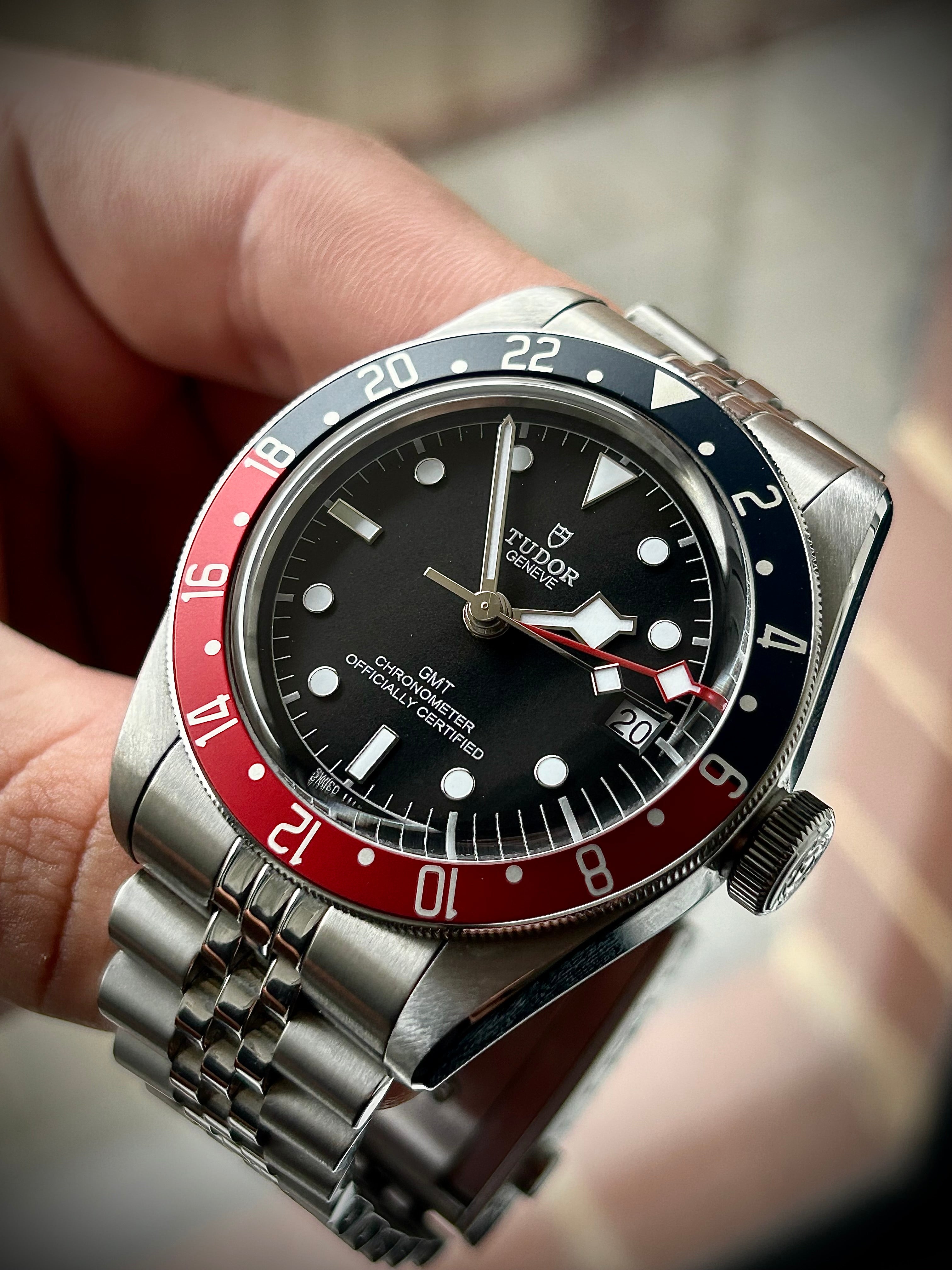 2022 TUDOR BLACK BAY GMT “PEPSI”, FULL SET, INC GST