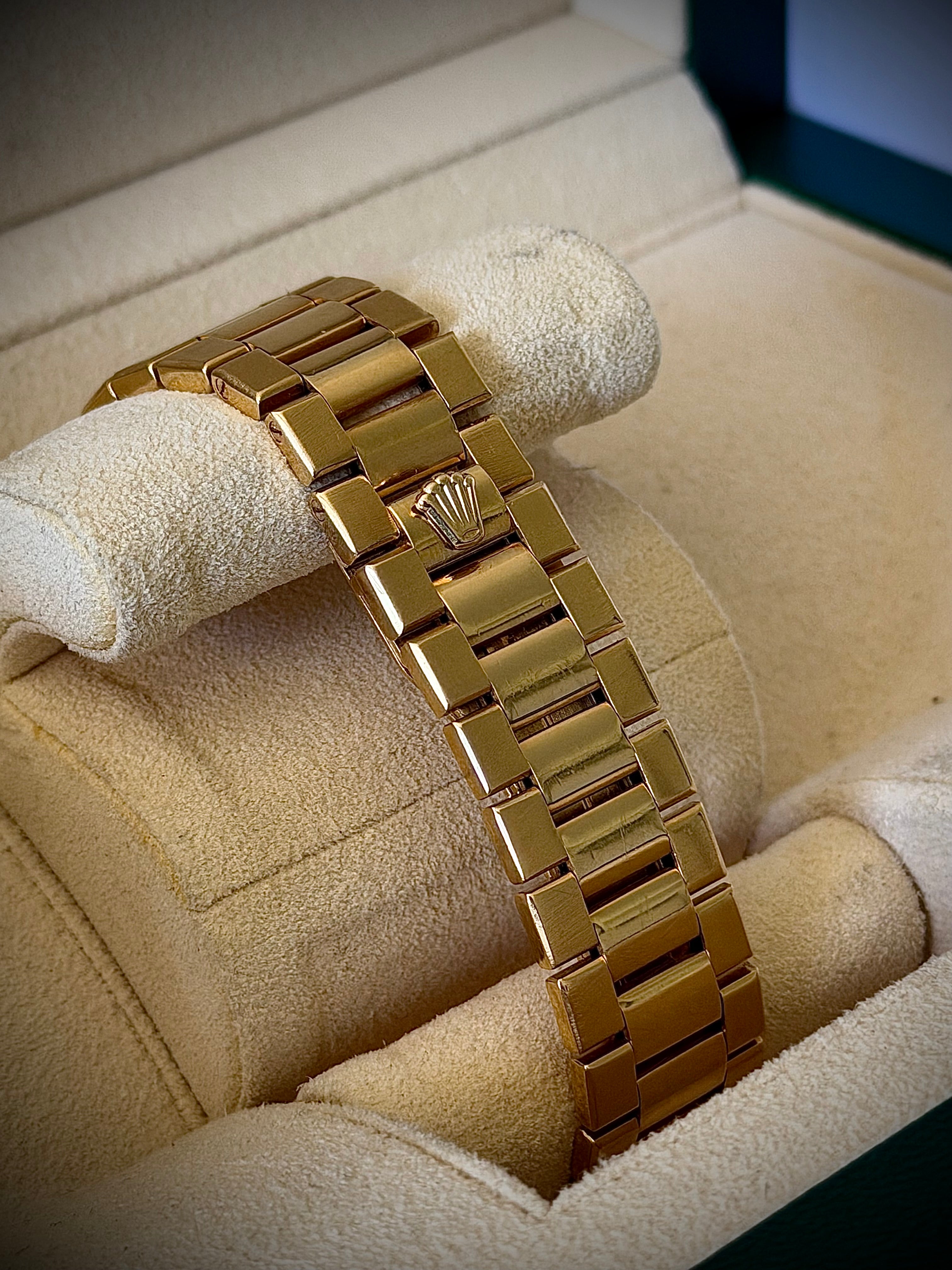 1981 ROLEX DAY-DATE OYSTERQUARTZ, PRESIDENT, 19018, FULL COLLECTORS SET, INC GST