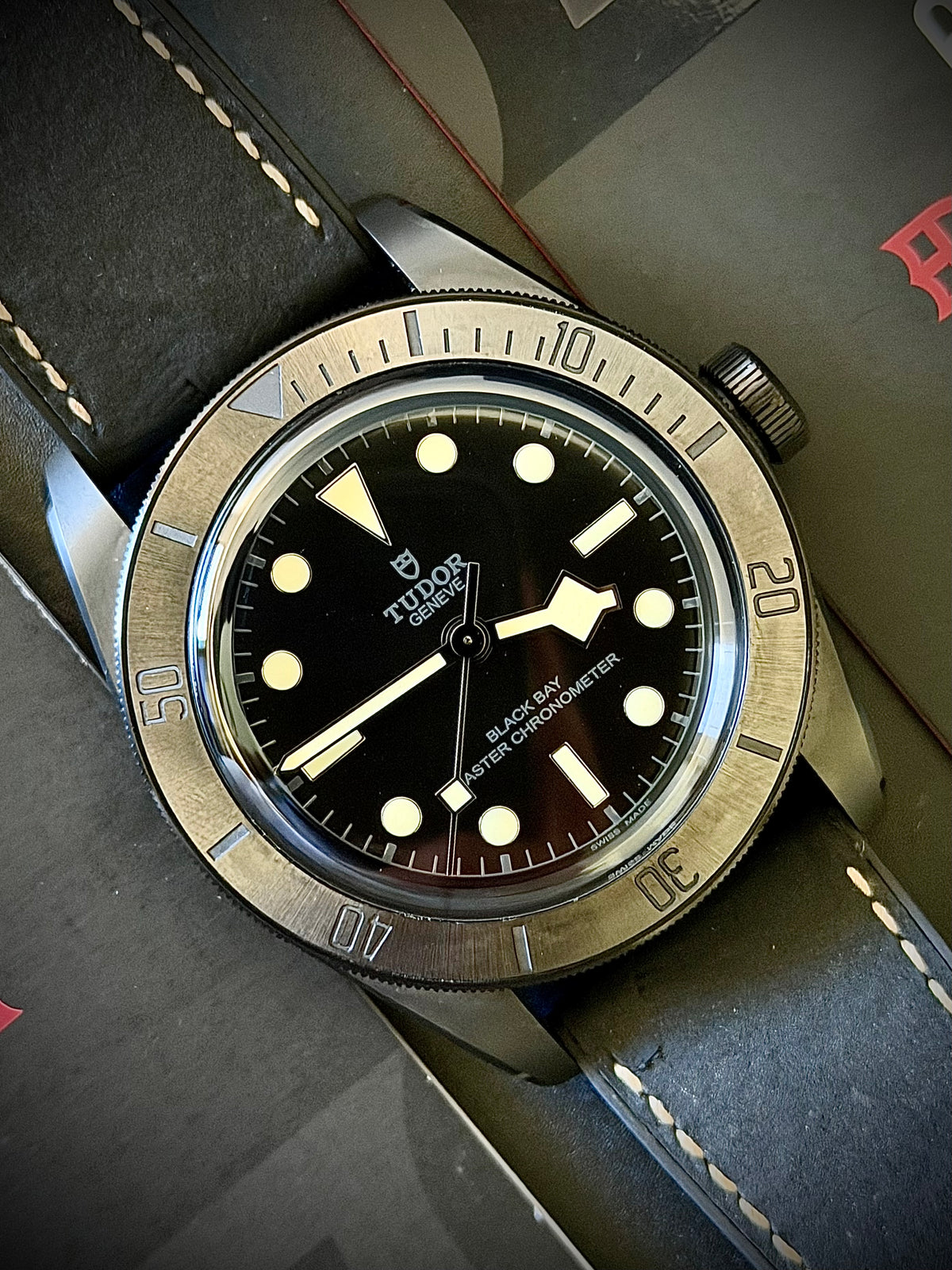 2025 TUDOR BLACK BAY CERAMIC, M79210CNU-0001, FULL SET, INC GST