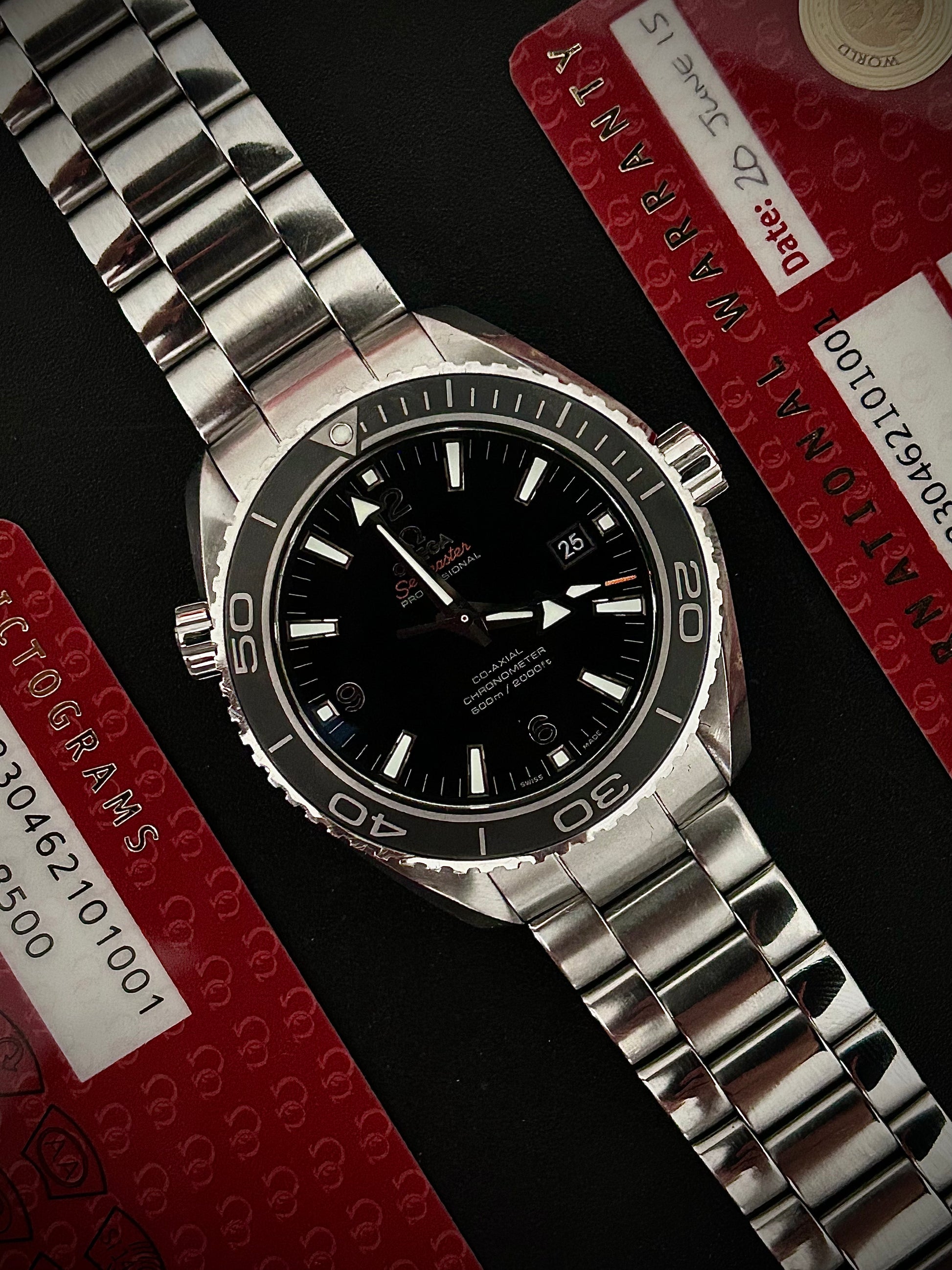 Omega seamaster planet ocean 8500 hot sale