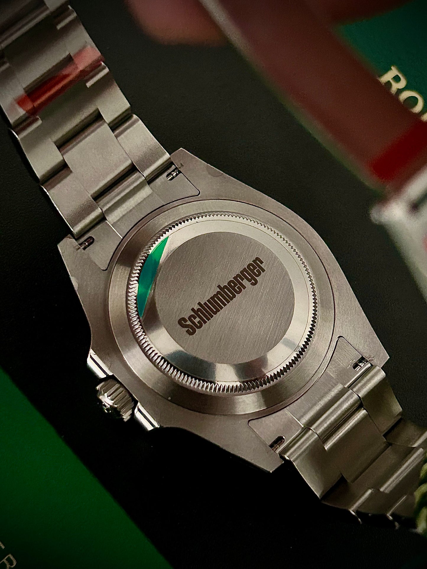 Schlumberger 20 years clearance rolex